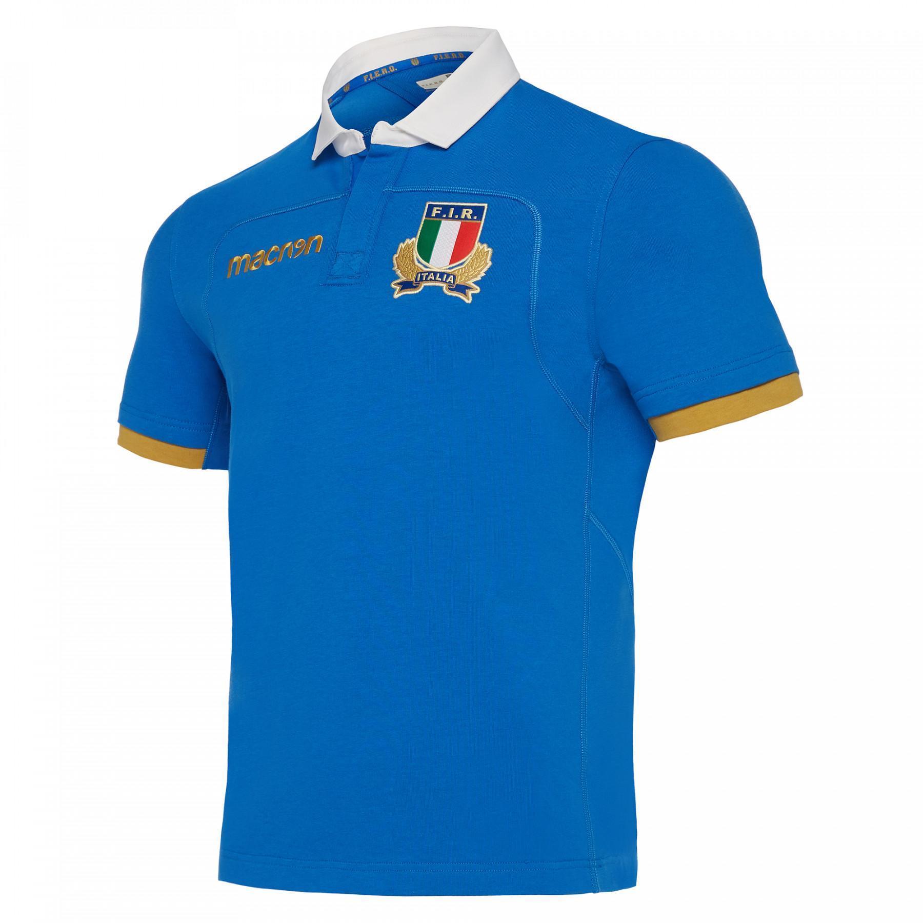 Home jersey katoen Italie Rugby 2017-2018