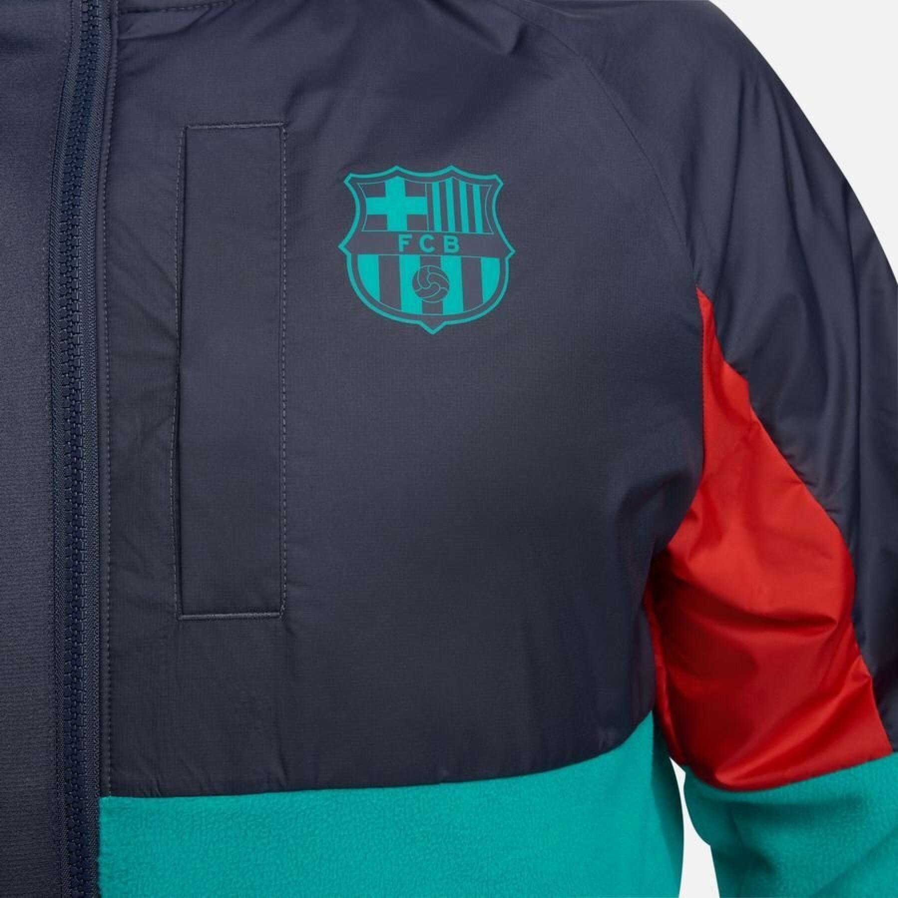 Derde waterdichte jas FC Barcelone AWF 2023/24