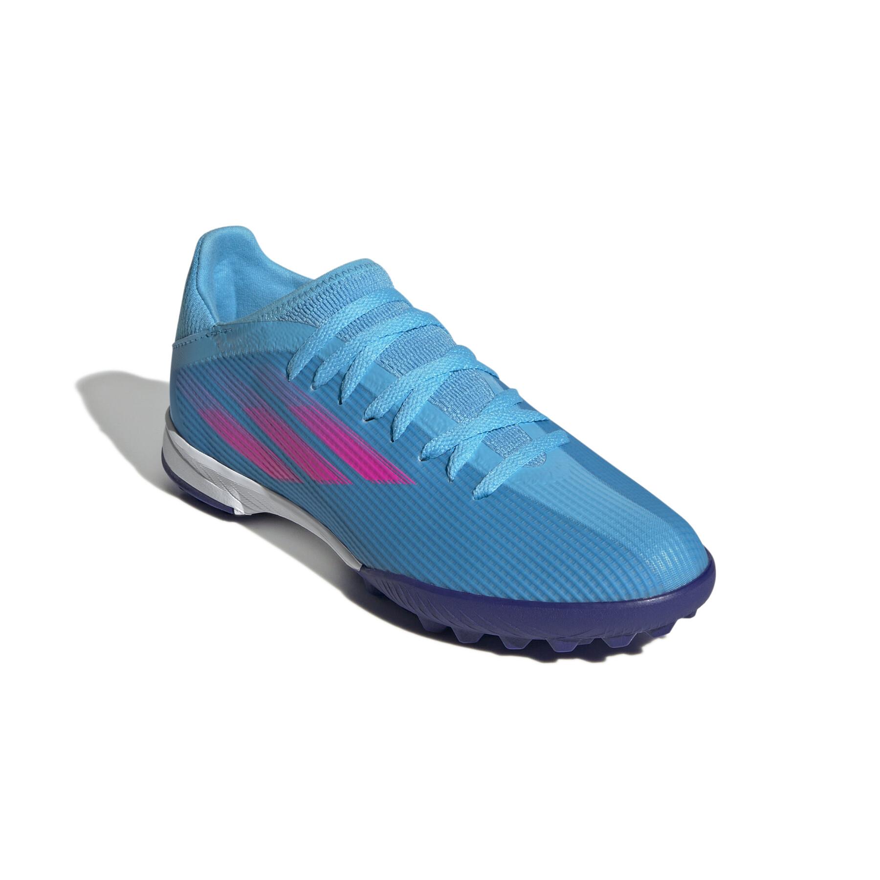 Kindervoetbalschoenen adidas X Speedflow.3 TF - Sapphire Edge Pack