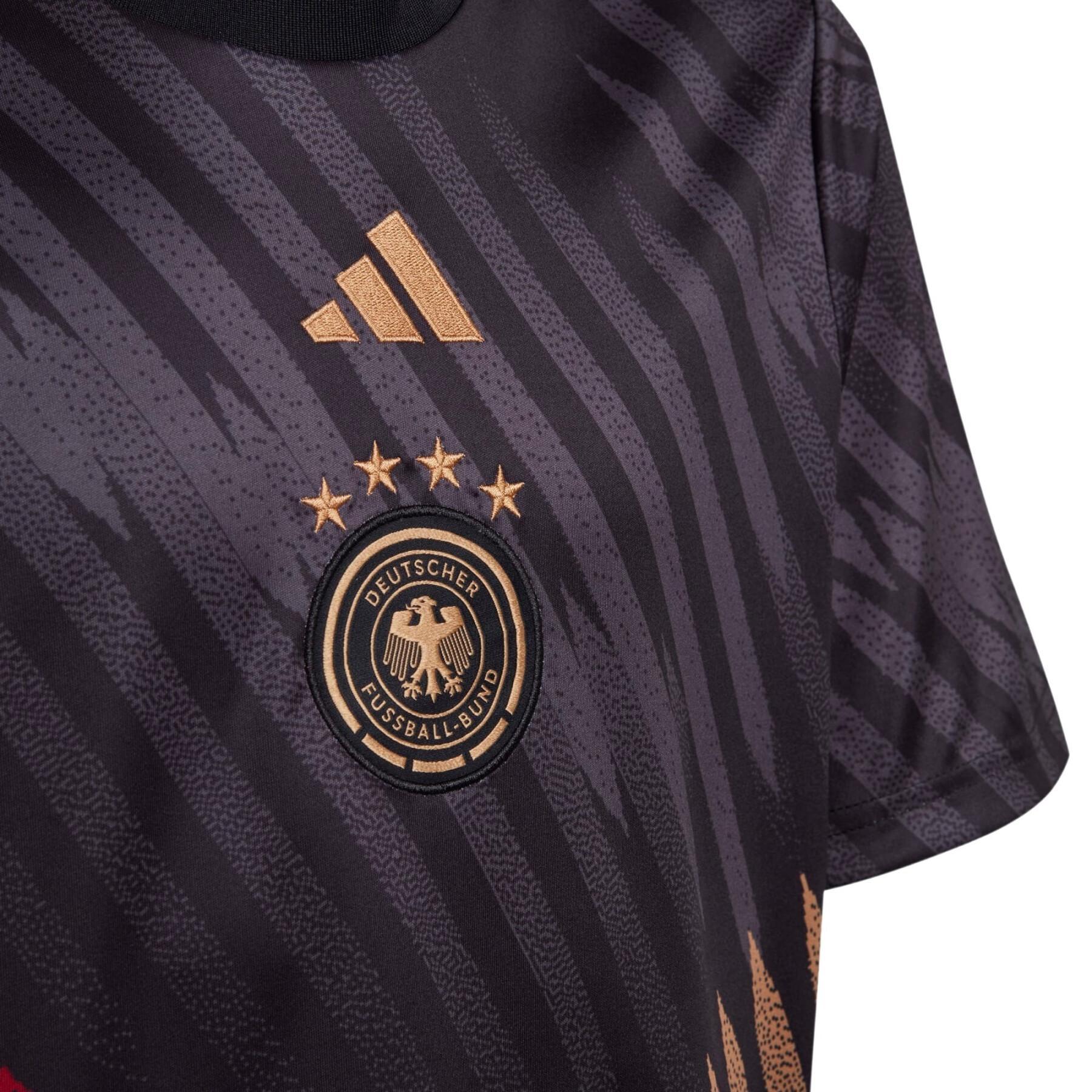 2022 Wereldkampioenschap voorwedstrijdshirt voor kinderen Allemagne