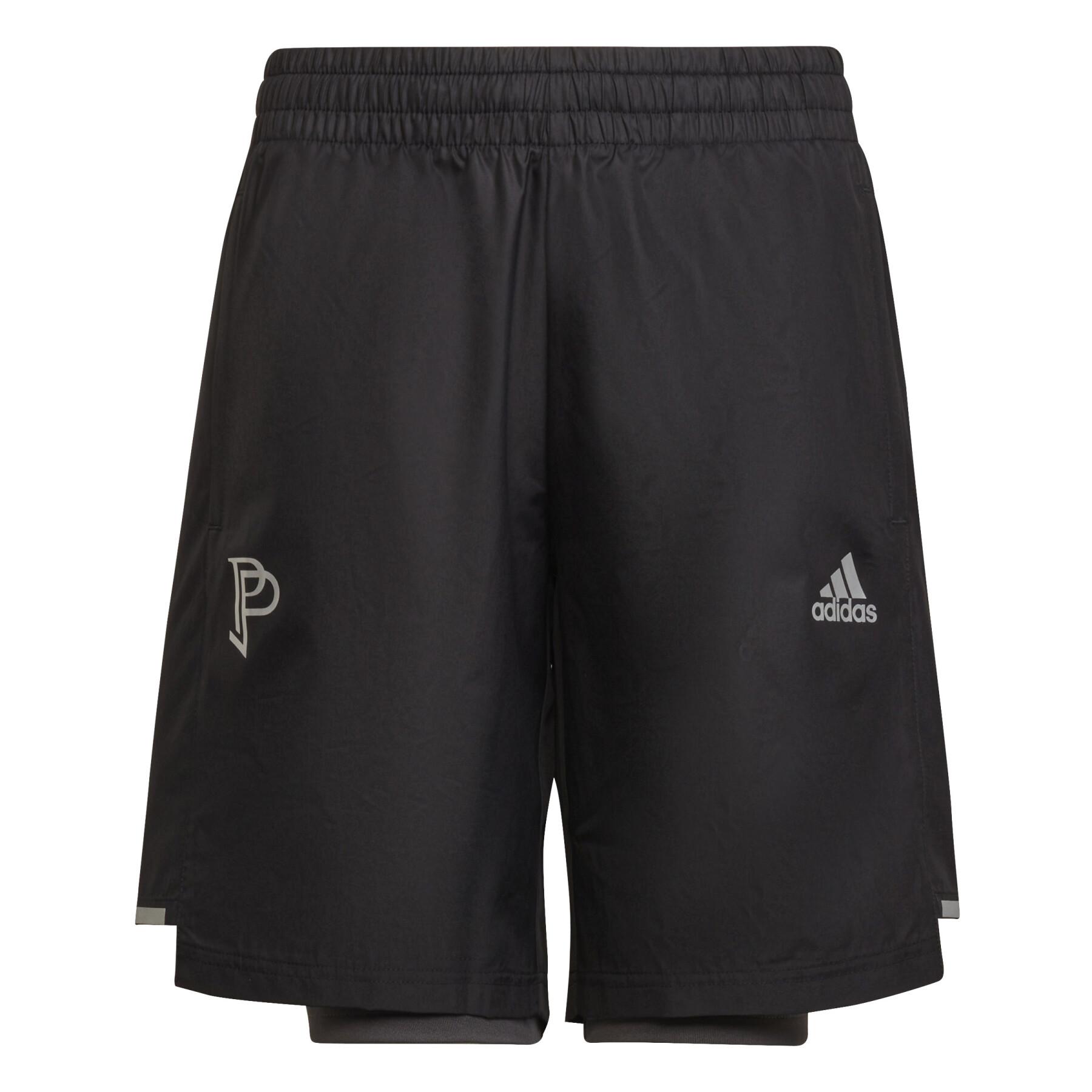 2in1 shorts voor kinderen adidas Pogba