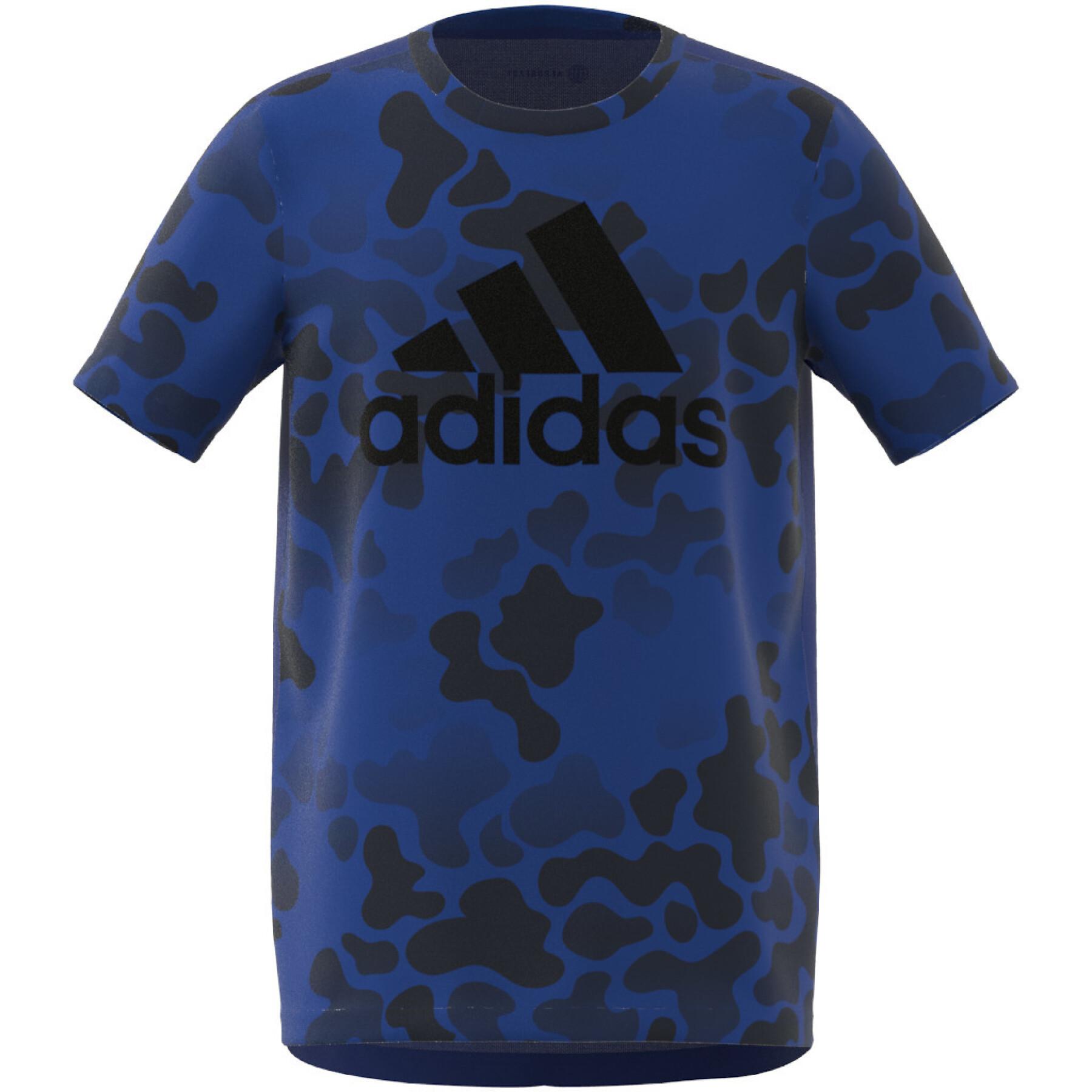 Camouflage jersey voor kinderen adidas