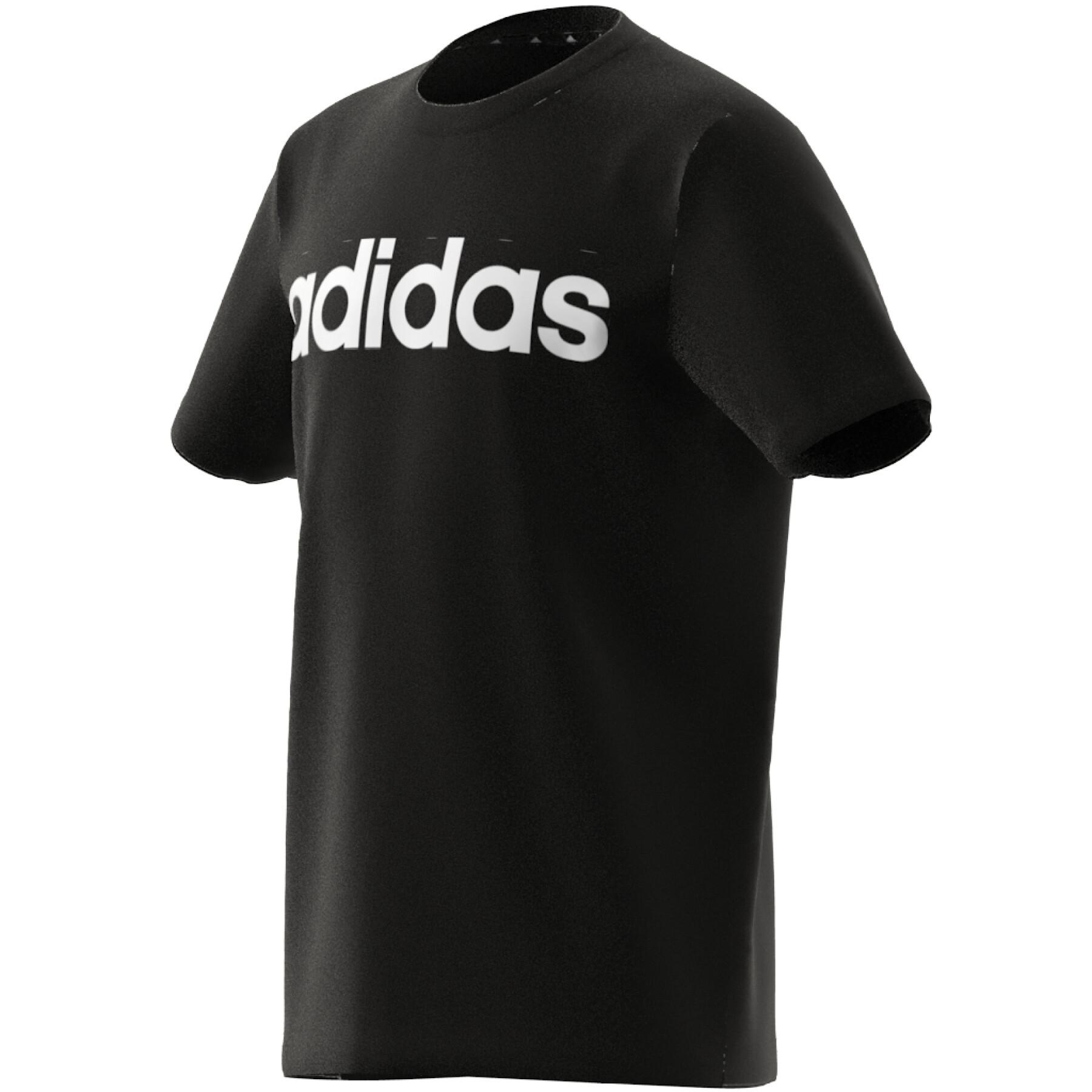 Katoenen kinder-T-shirt met logo adidas Essentials Linear