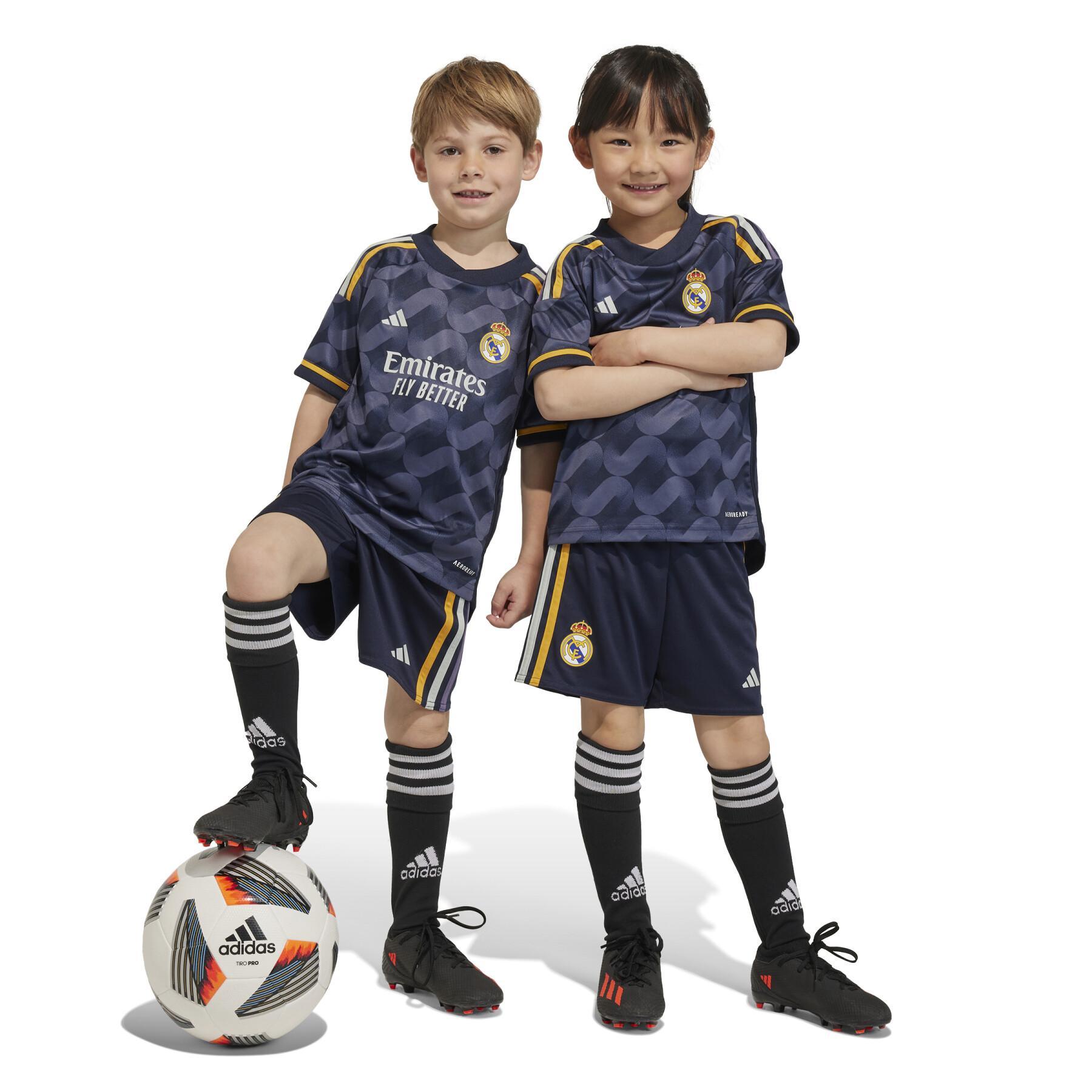 Mini-kit voor kinderen Real Madrid 2023/24