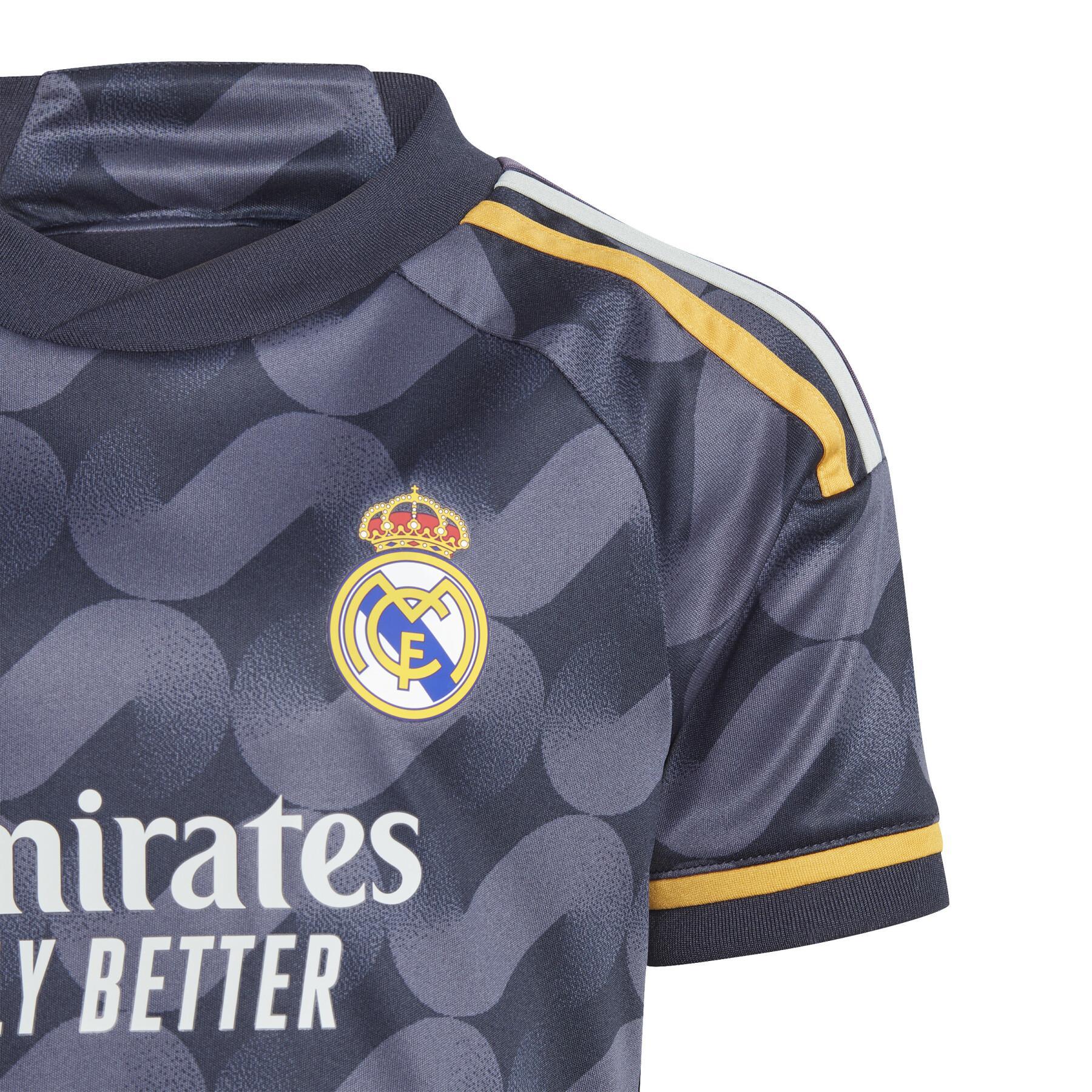 Mini-kit voor kinderen Real Madrid 2023/24
