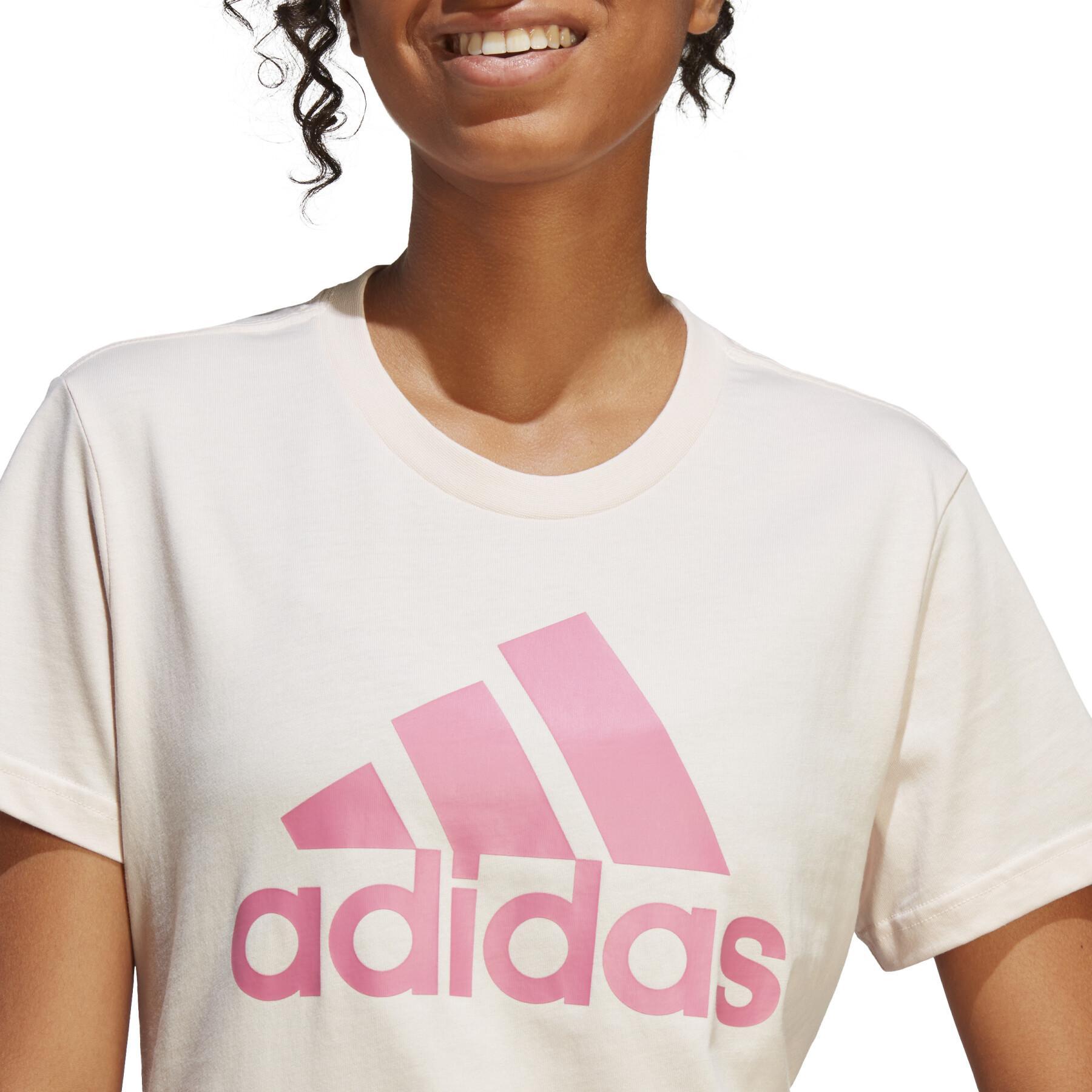 Dames-T-shirt adidas Loungewear Essentials Logo