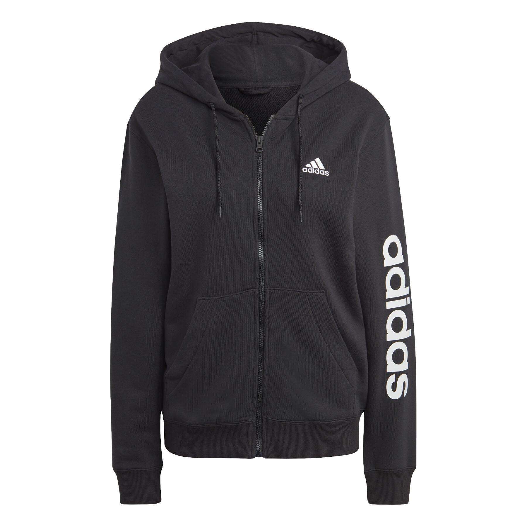 Sweat damescapuchon adidas Essentials Linear French Terry