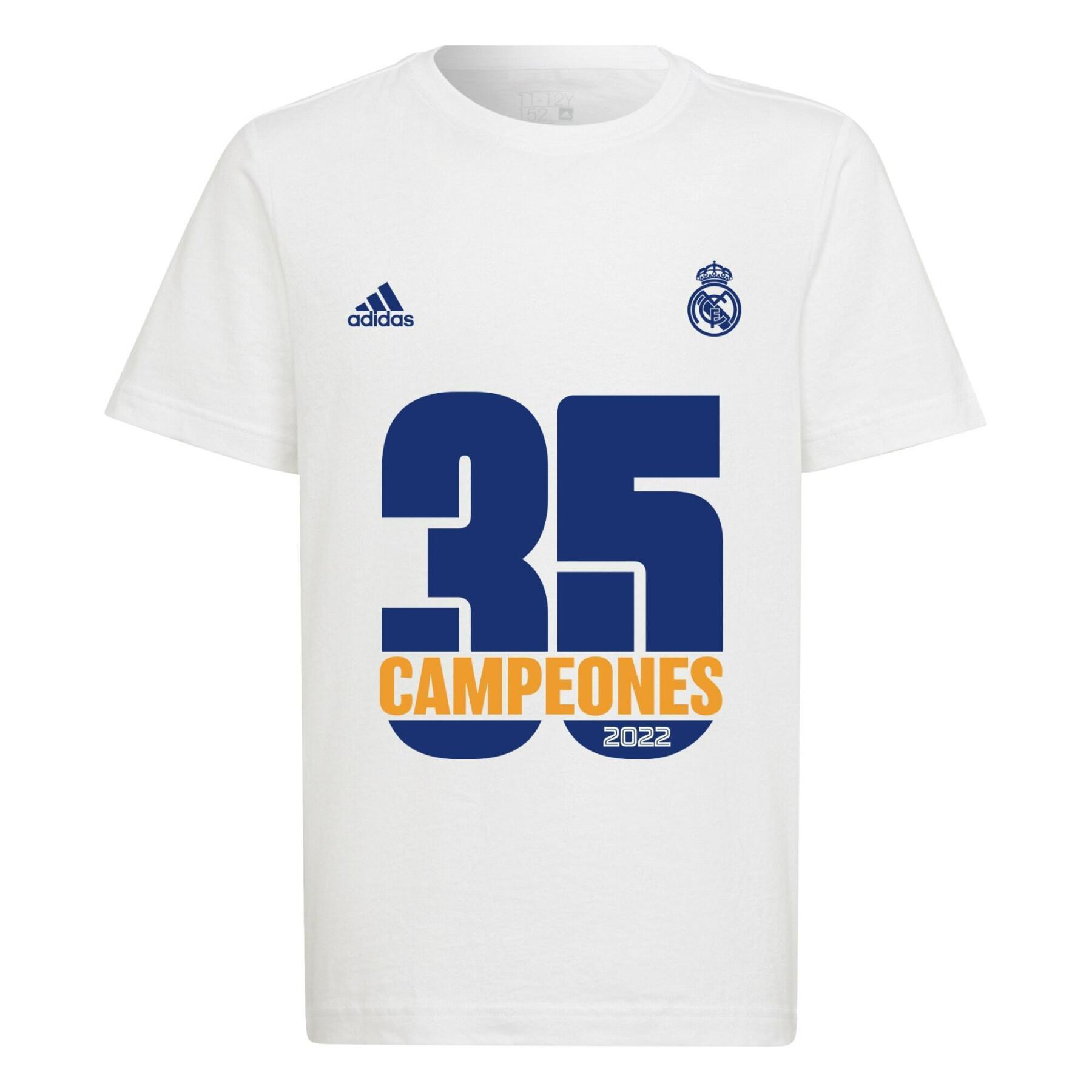 Winnend T-shirt voor kinderen Real Madrid 2022/23