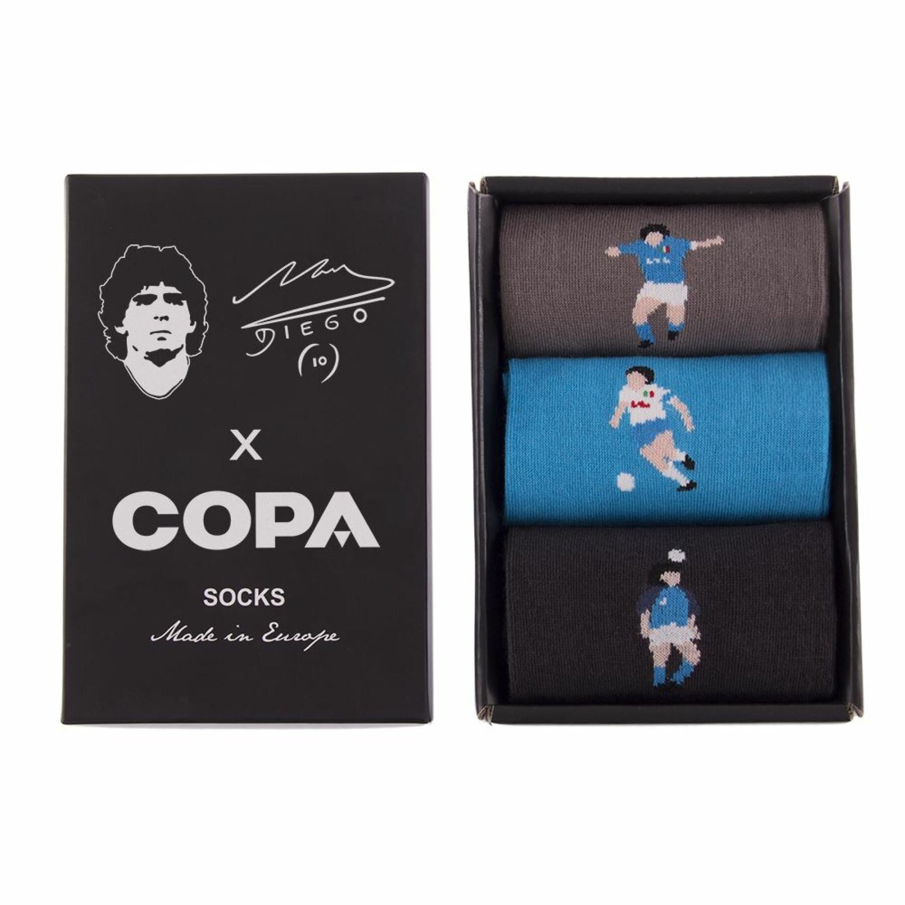 Sokken set Copa SSC Napoli Maradona (3P)