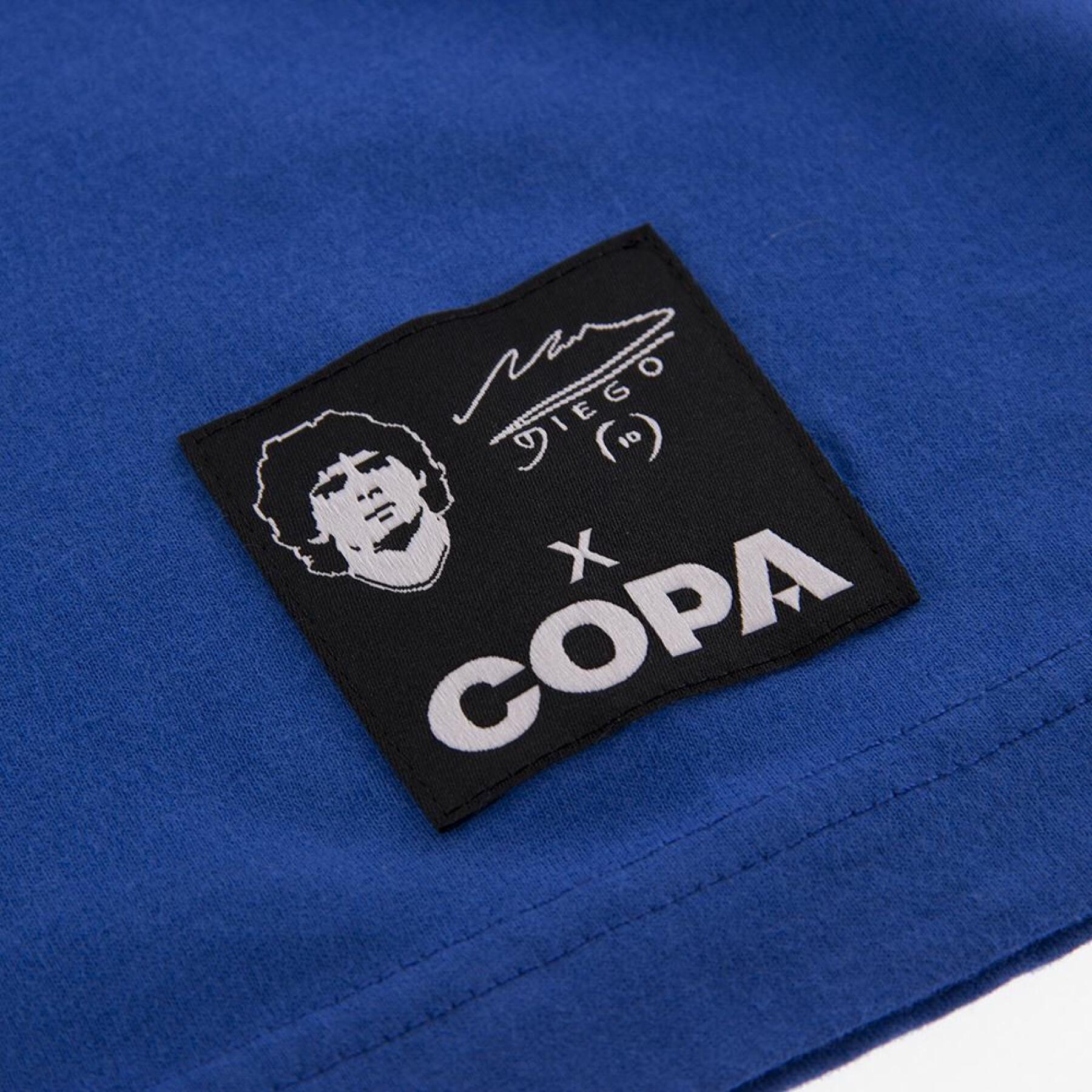 Geborduurd T-shirt Copa Boca Juniors Maradona