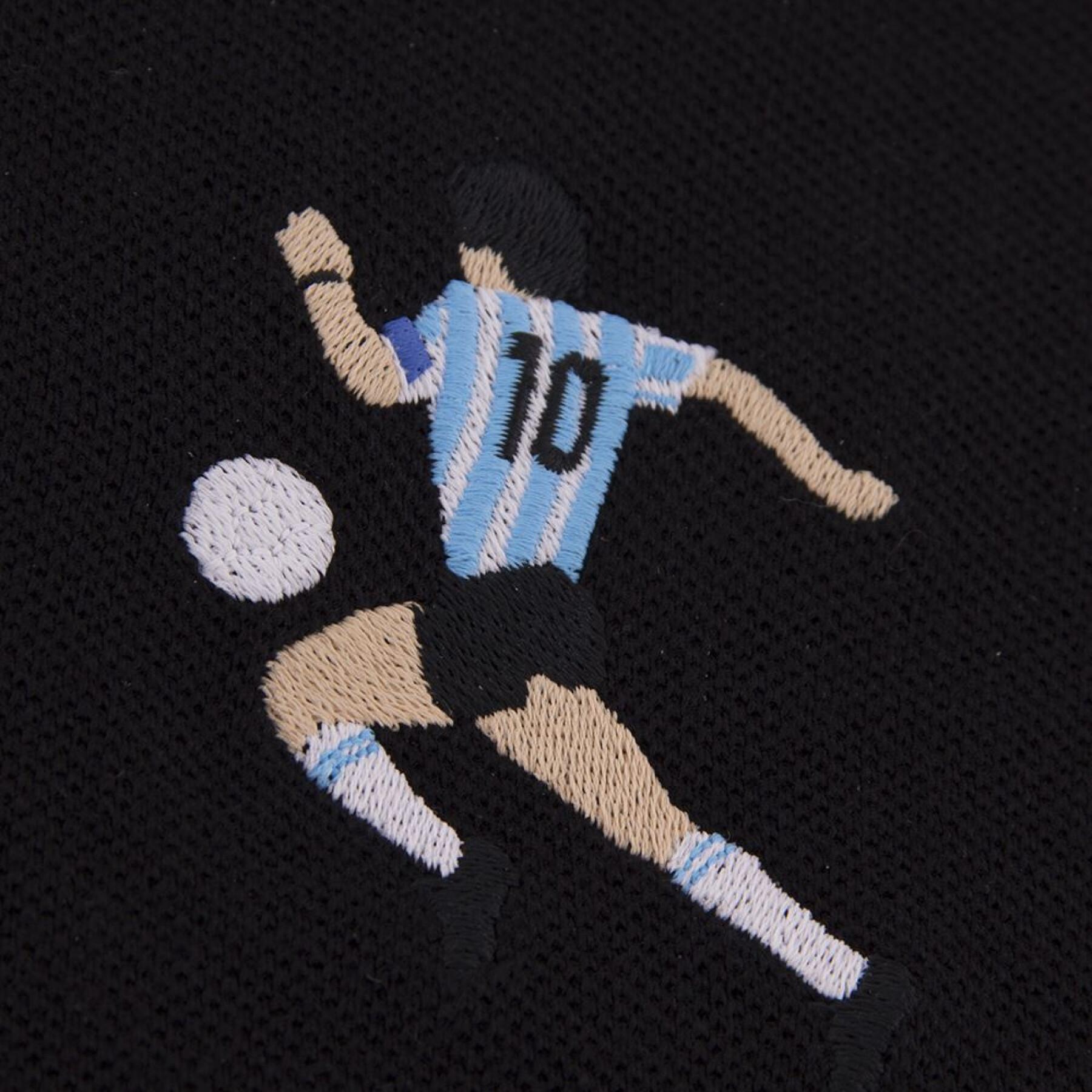 Geborduurde polo Copa Argentine Maradona