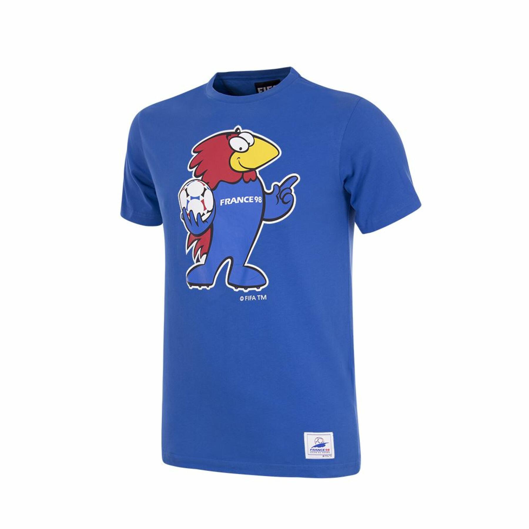 Kinder-T-shirt Copa France World Cup Mascot 1998