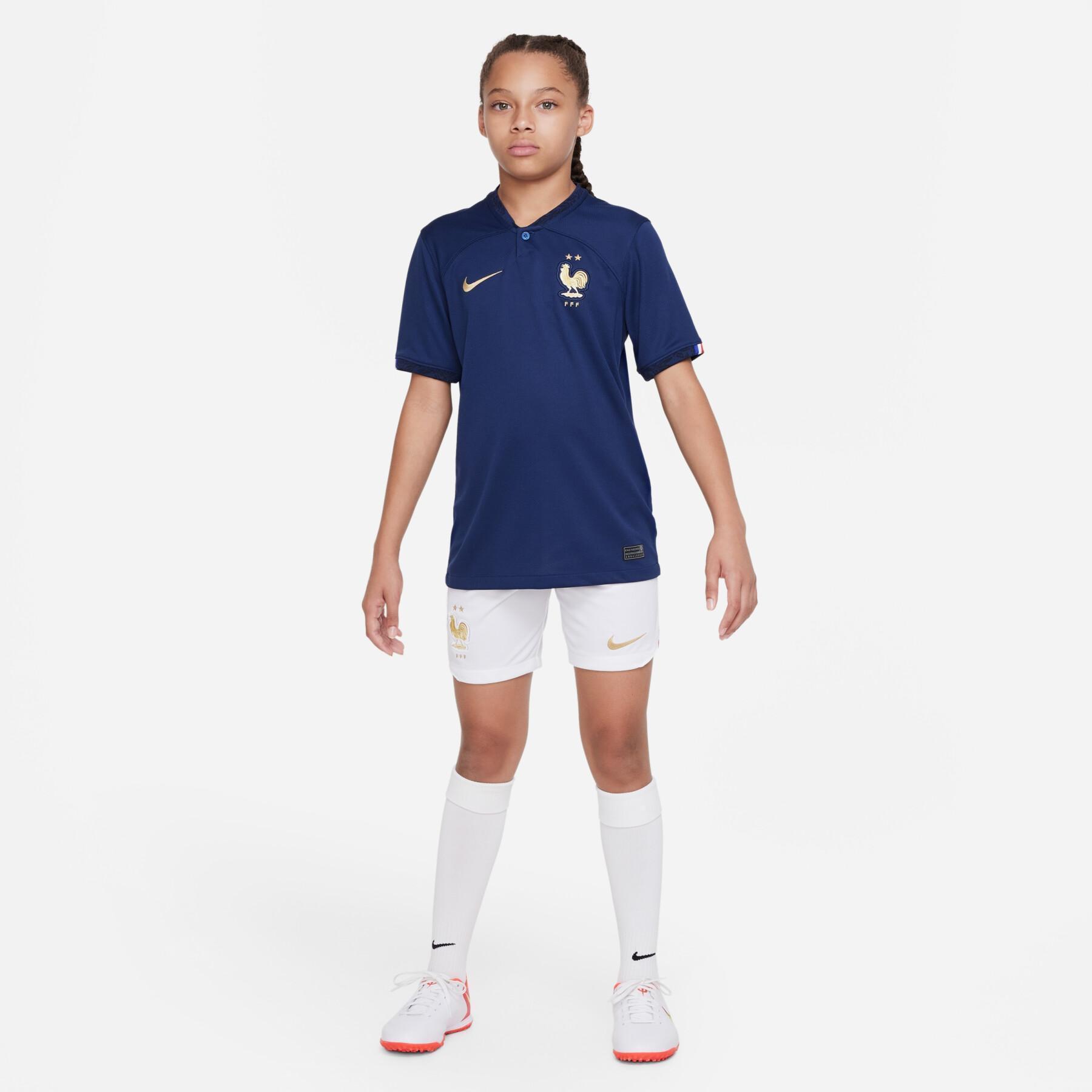 Kindertehuis shorts WK 2022 France