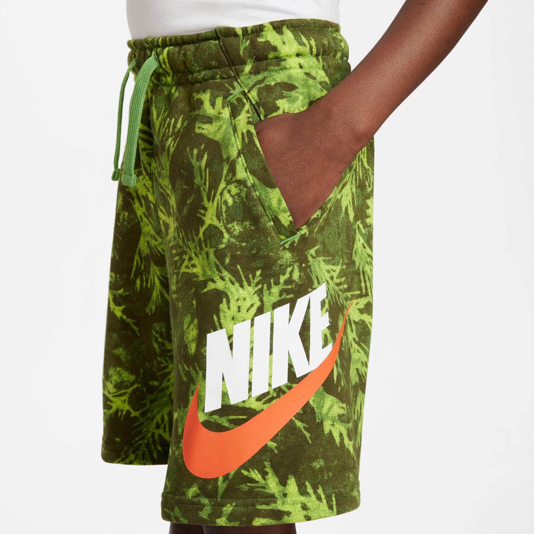 Kinder shorts Nike Washed Aop