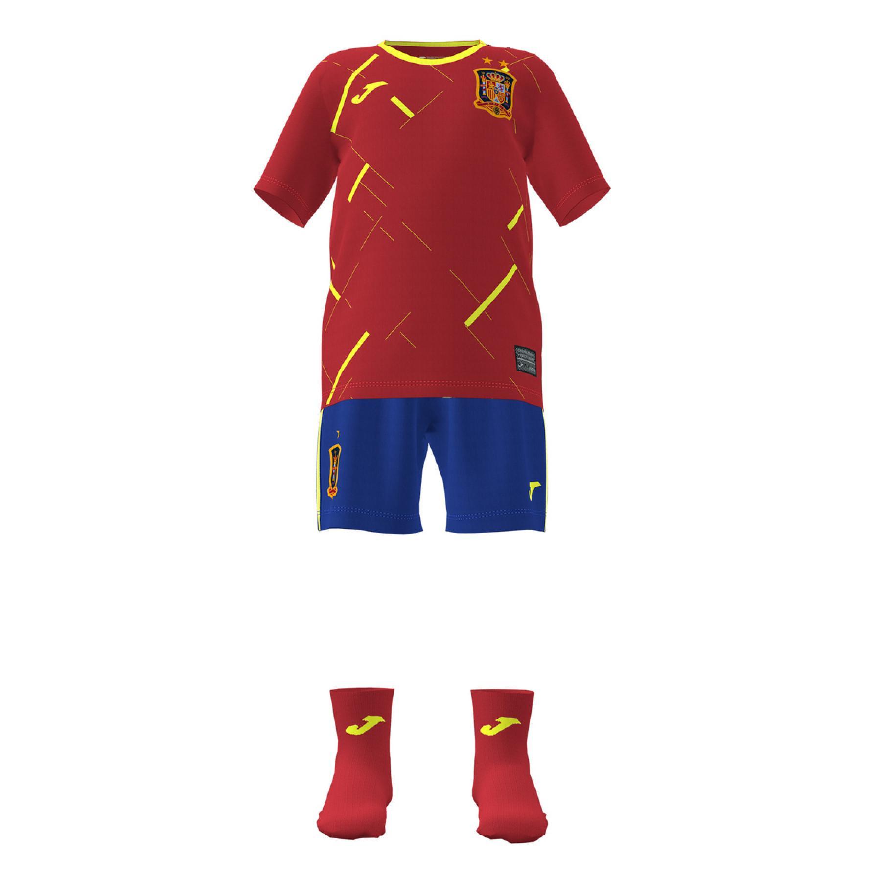 Mini home kit kind Espagne Futsal 2020/21