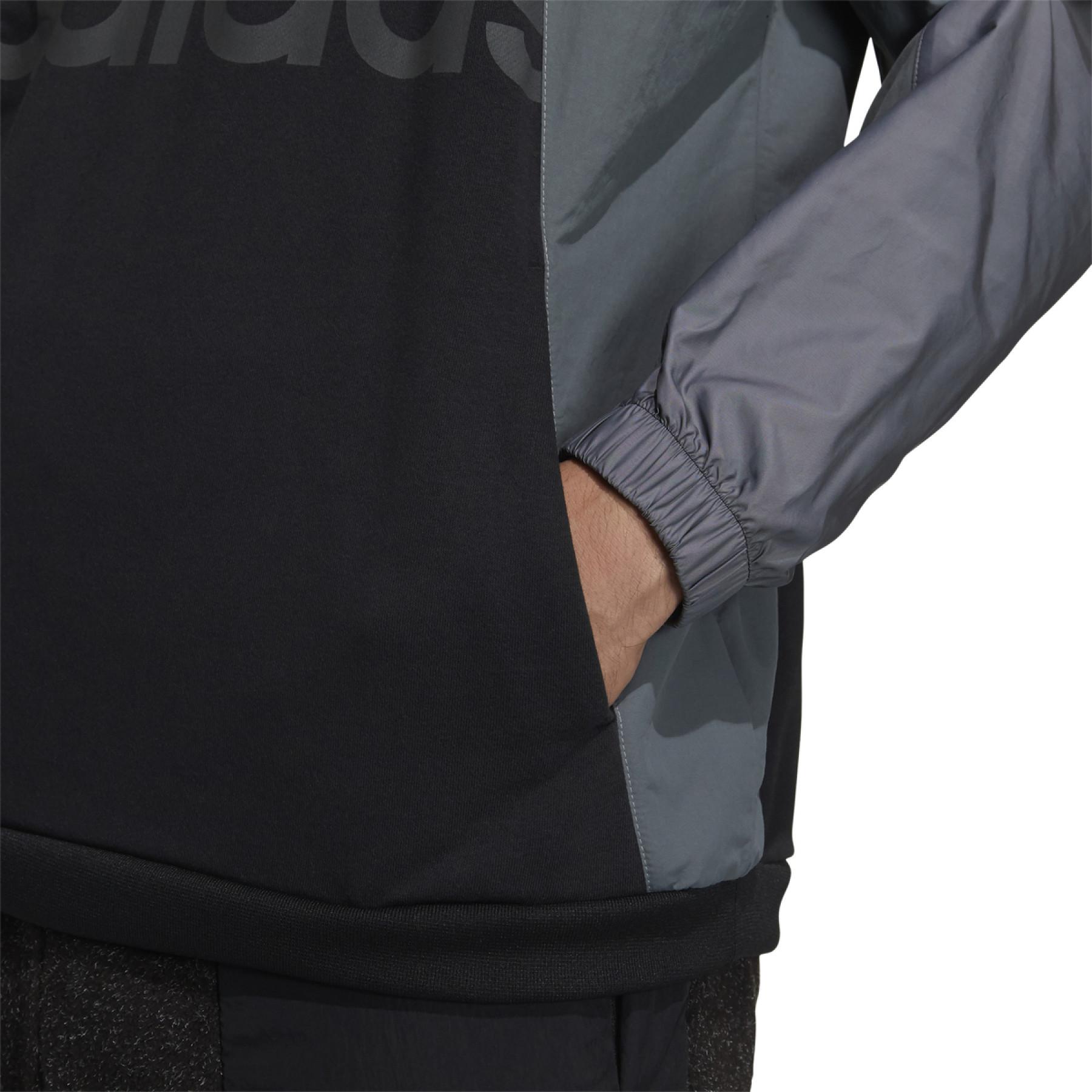 Hooded sweatshirt adidas Badge of Sport