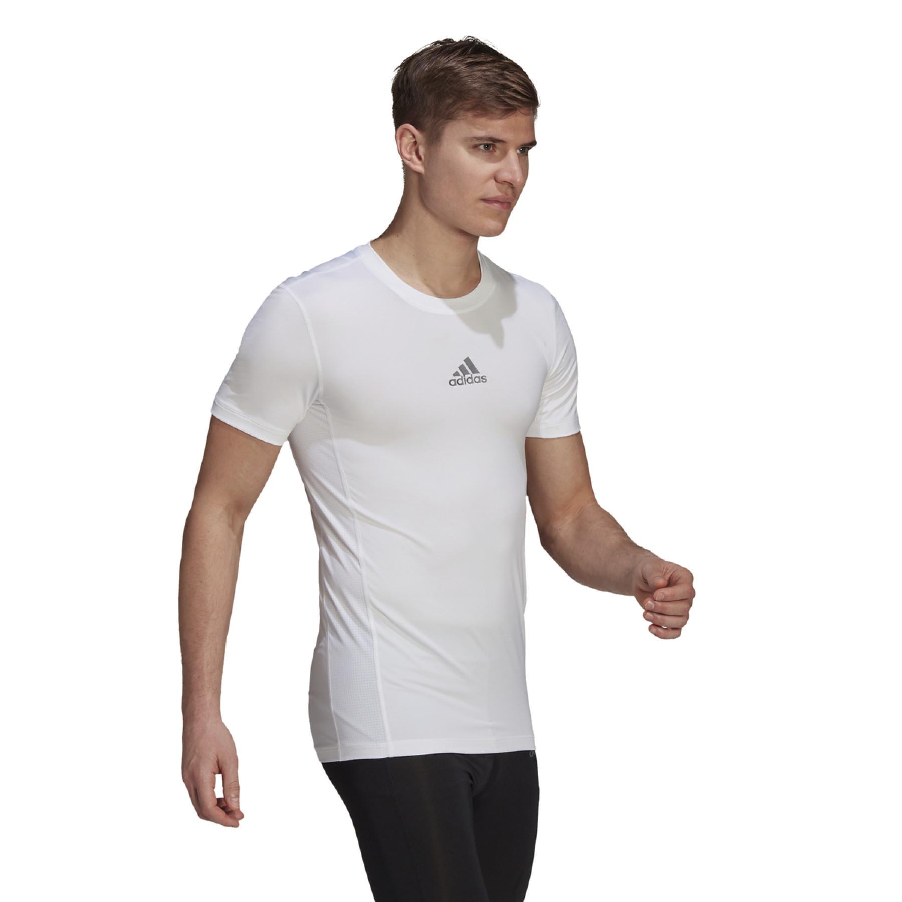 T-shirt met korte mouwen adidas Techfit Compression