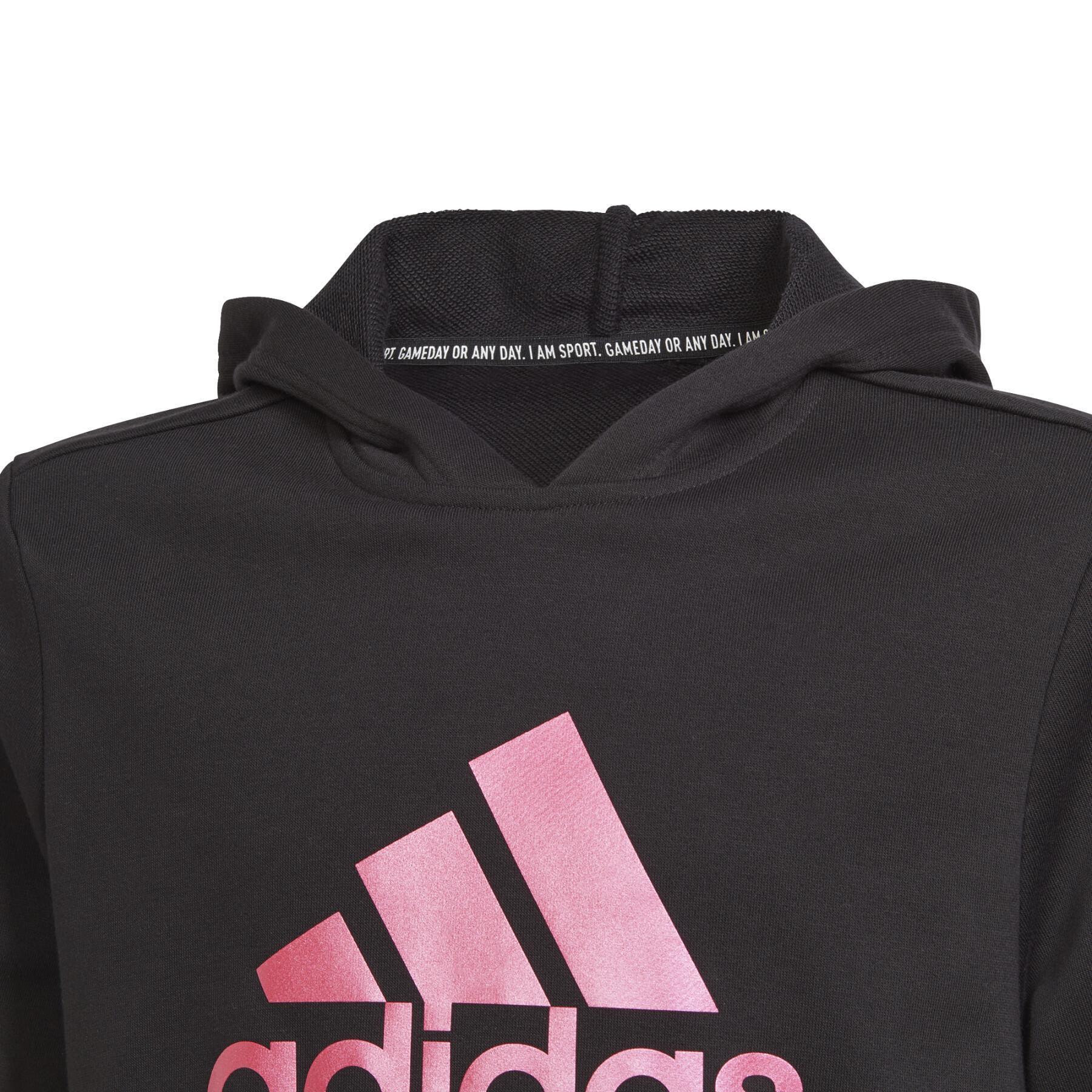 Kinder sweatshirt met capuchon adidas Future Icons Logo