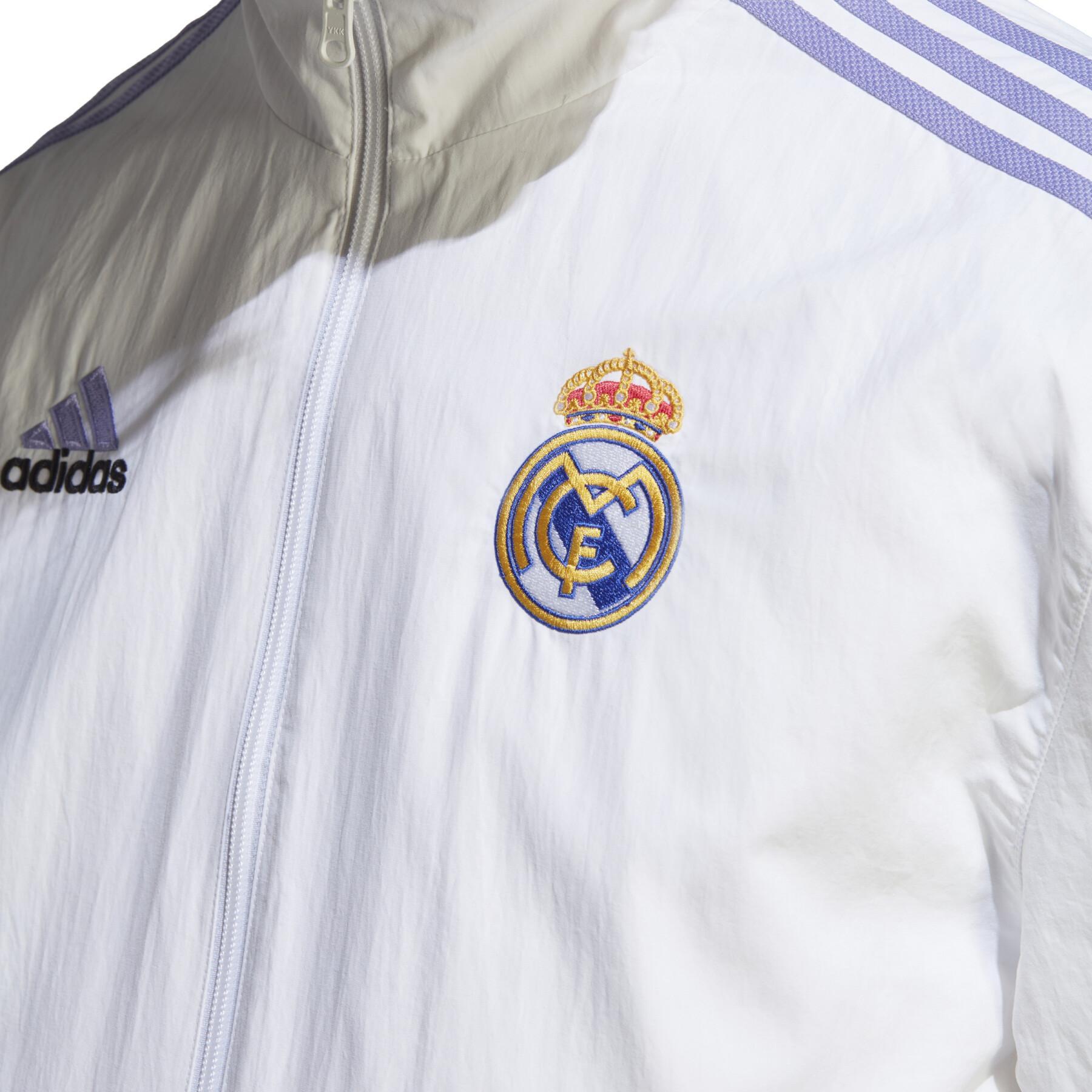 Omkeerbaar trainingsjack Real Madrid Anthem 2022/23