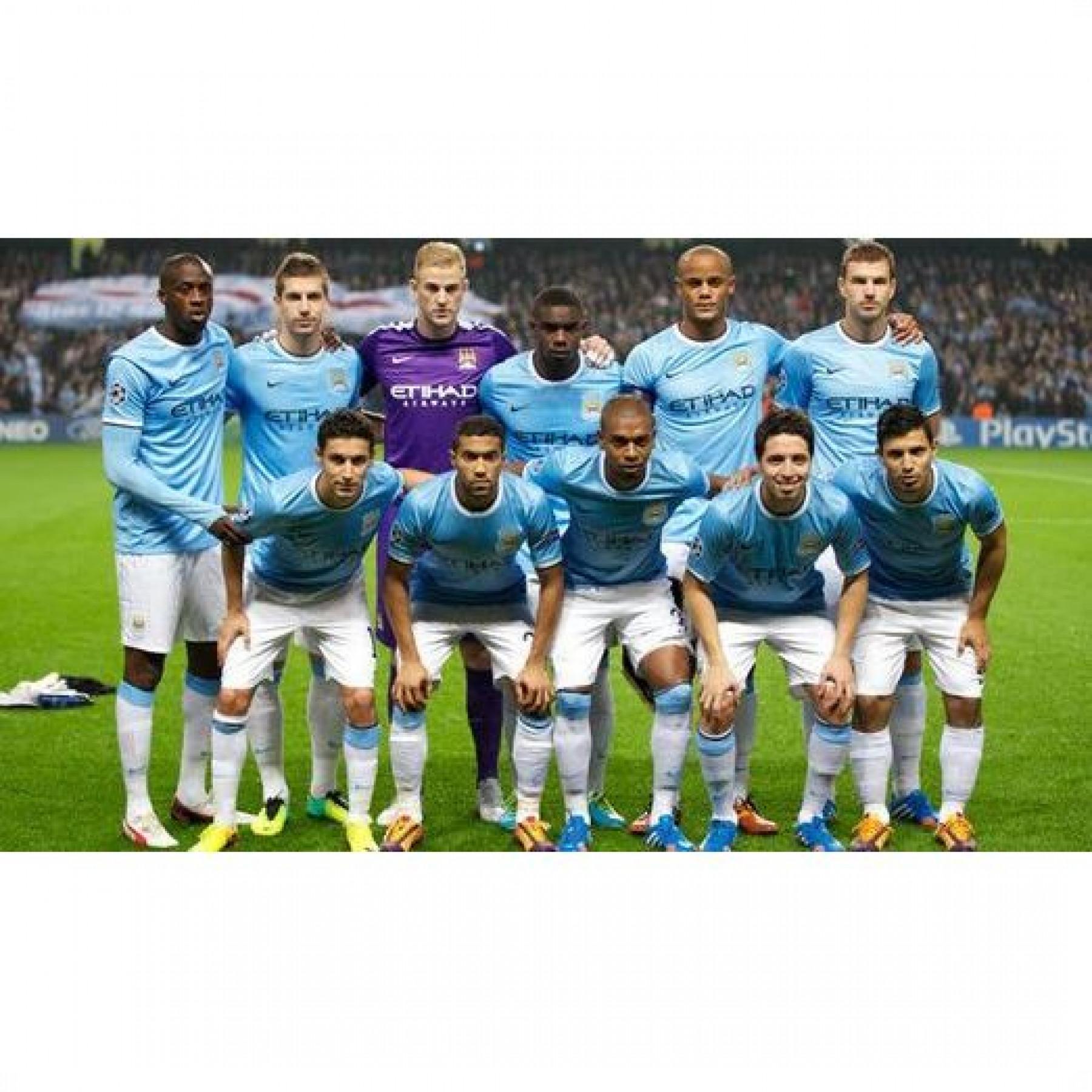 overschrijving Matig Op de loer liggen Home jersey Manchester City 2013/2014 Touré - Manchester City - Premier  League - Teams