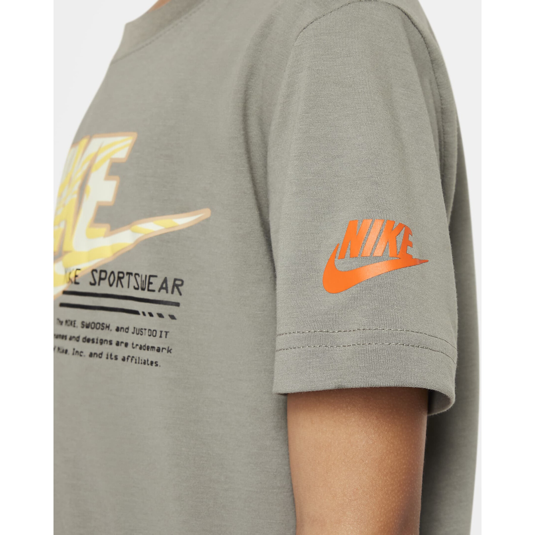 Kinder-T-shirt Nike Futura Micro Text