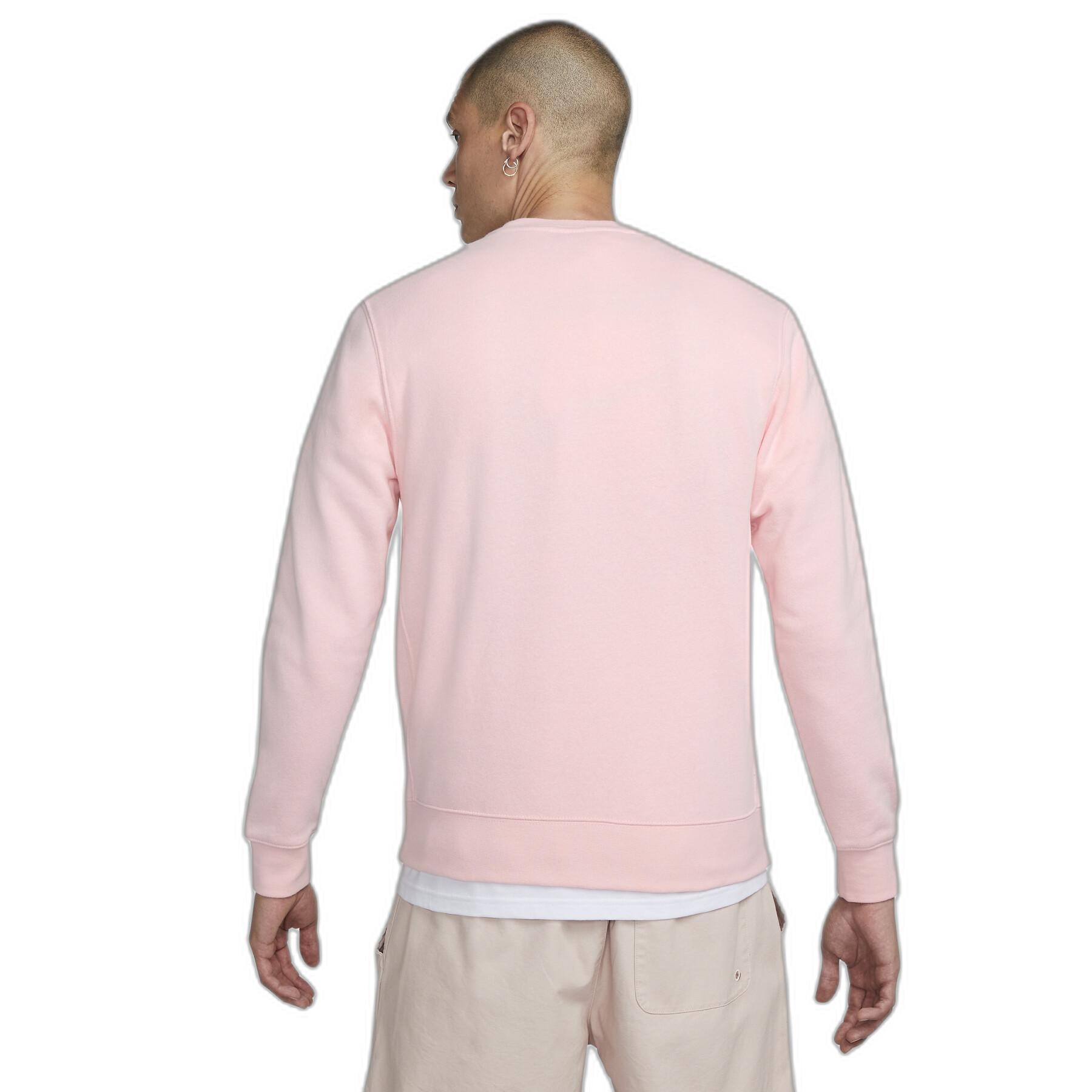 Sweatshirt fleece met ronde hals Nike Club