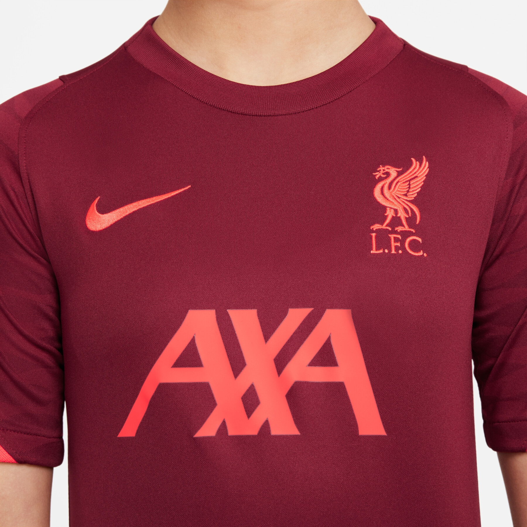 Trainingsshirt voor kinderen Liverpool FC Dynamic Fit Strike 2021/22