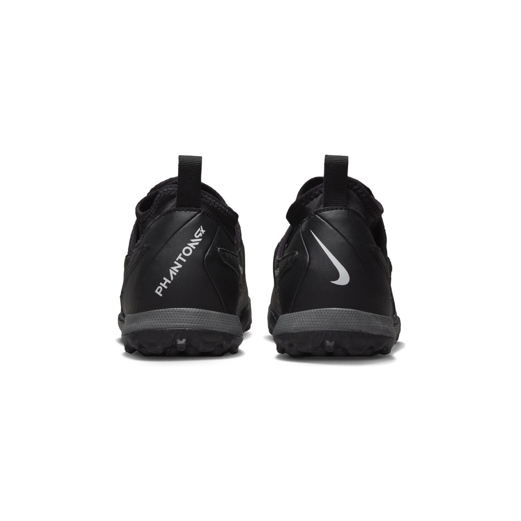 Kindervoetbalschoenen Nike Phantom GX Academy Dynamic Fit TF - Black Pack