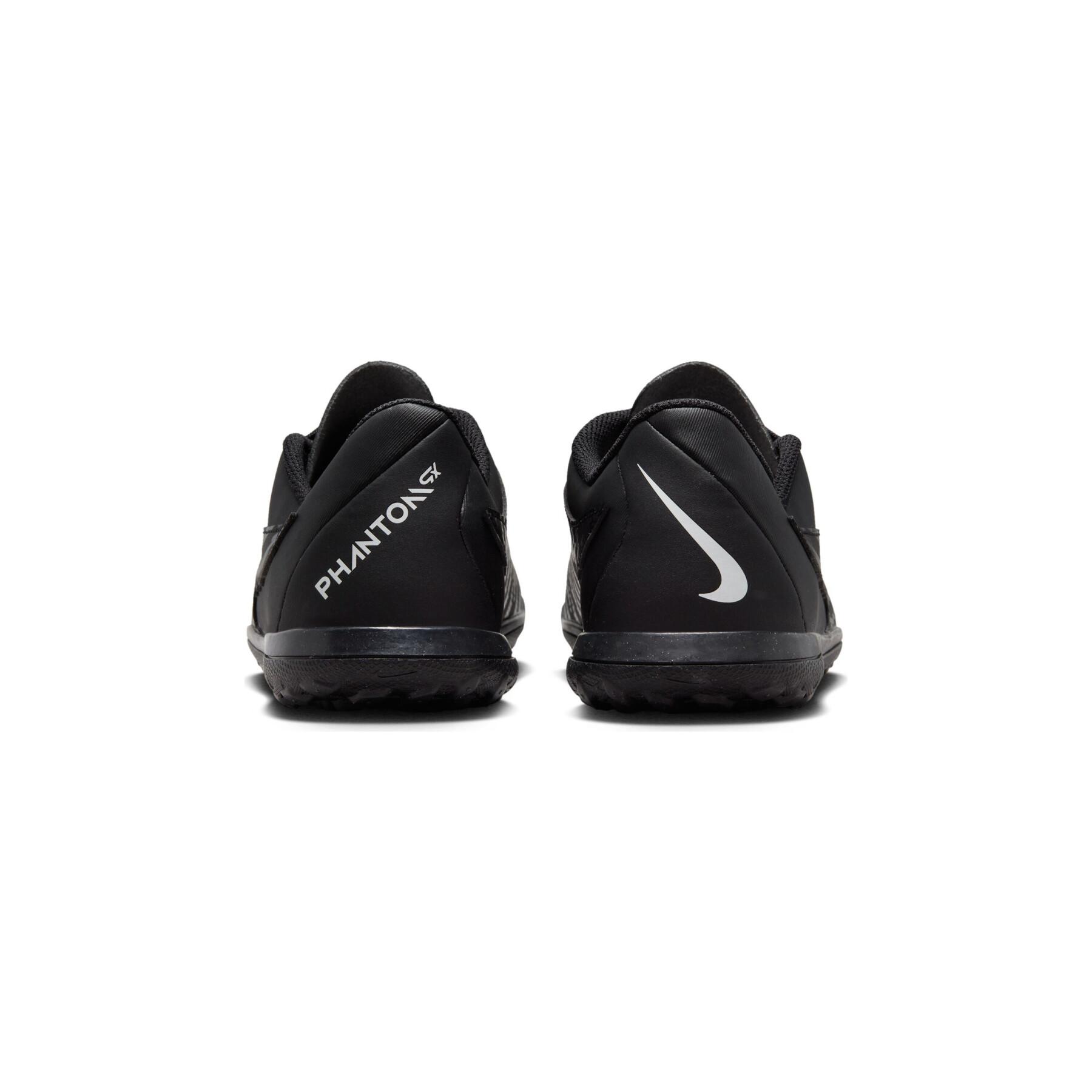 Kindervoetbalschoenen Nike Phantom GX Club TF - Black Pack