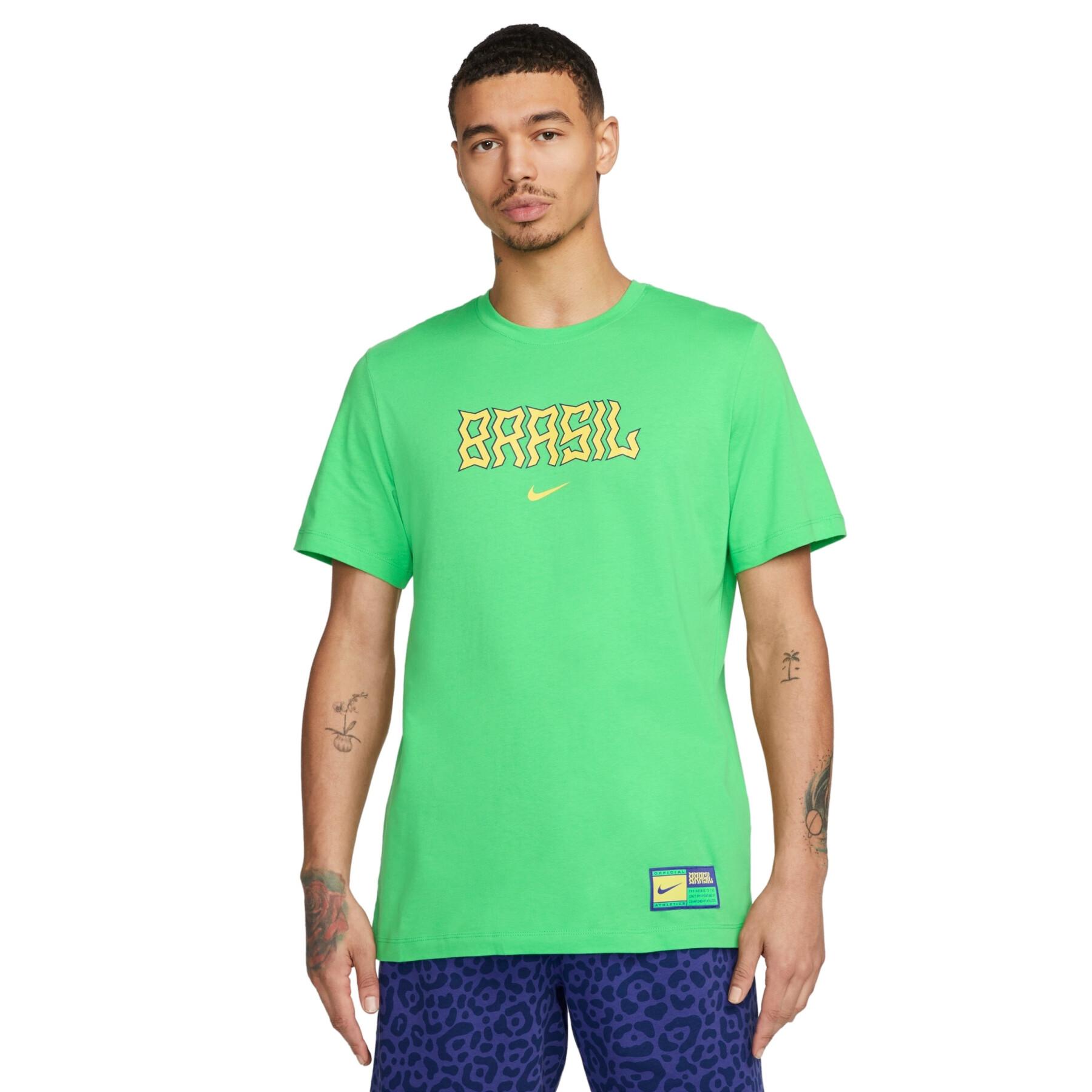 WK 2022 T-shirt Brazilië Swoosh Fed