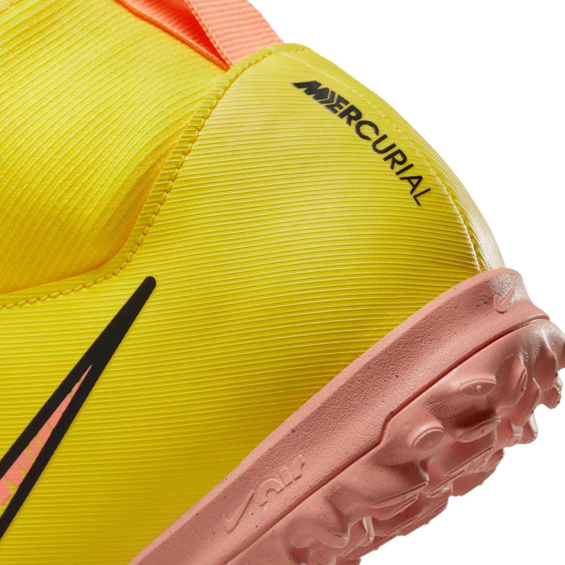 Voetbalschoenen voor kinderen Nike Zoom Mercurial Superfly 9 Academy TF - Lucent Pack