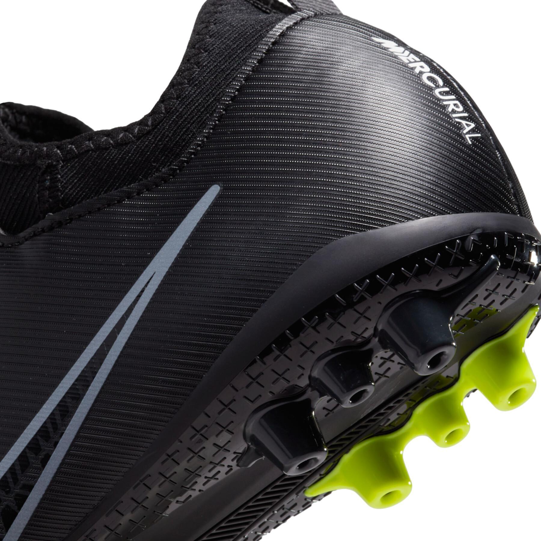 Kindervoetbalschoenen Nike Zoom Mercurial Vapor 15 Academy AG - Shadow Black Pack