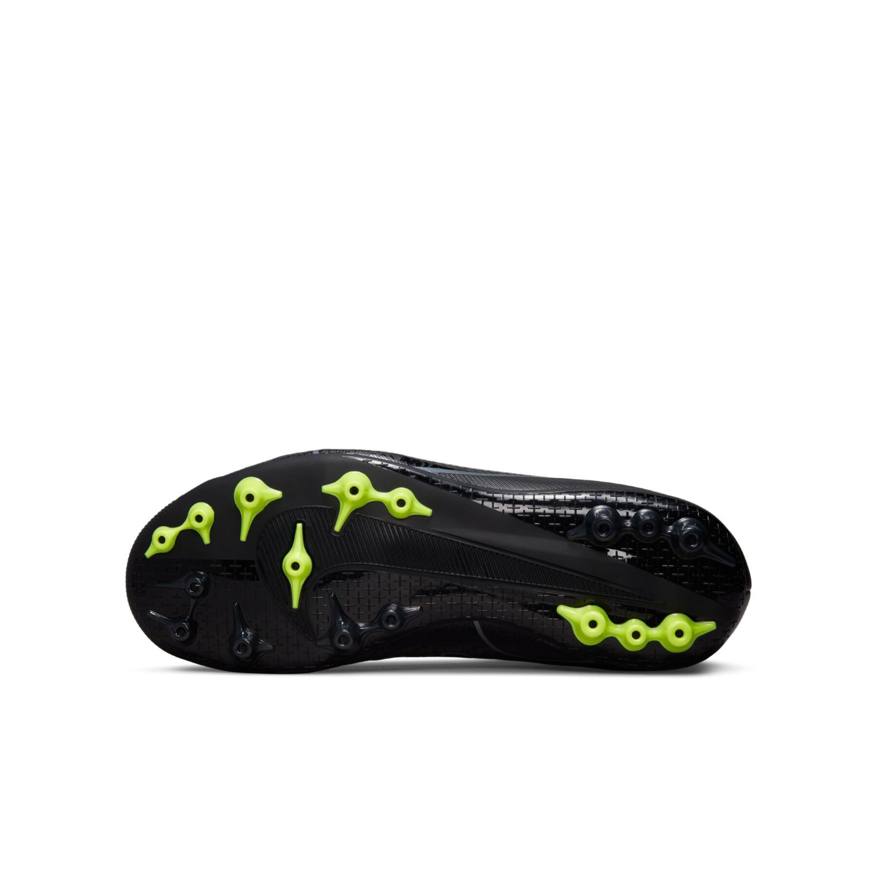 Kindervoetbalschoenen Nike Zoom Mercurial Vapor 15 Academy AG - Shadow Black Pack