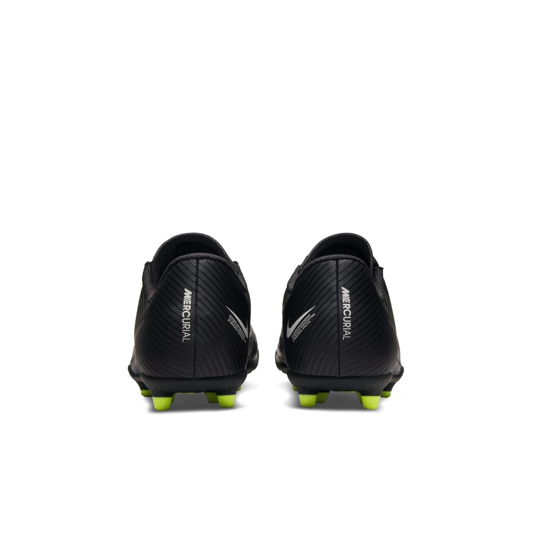 Kindervoetbalschoenen Nike Mercurial Vapor 15 Club FG - Shadow Black Pack