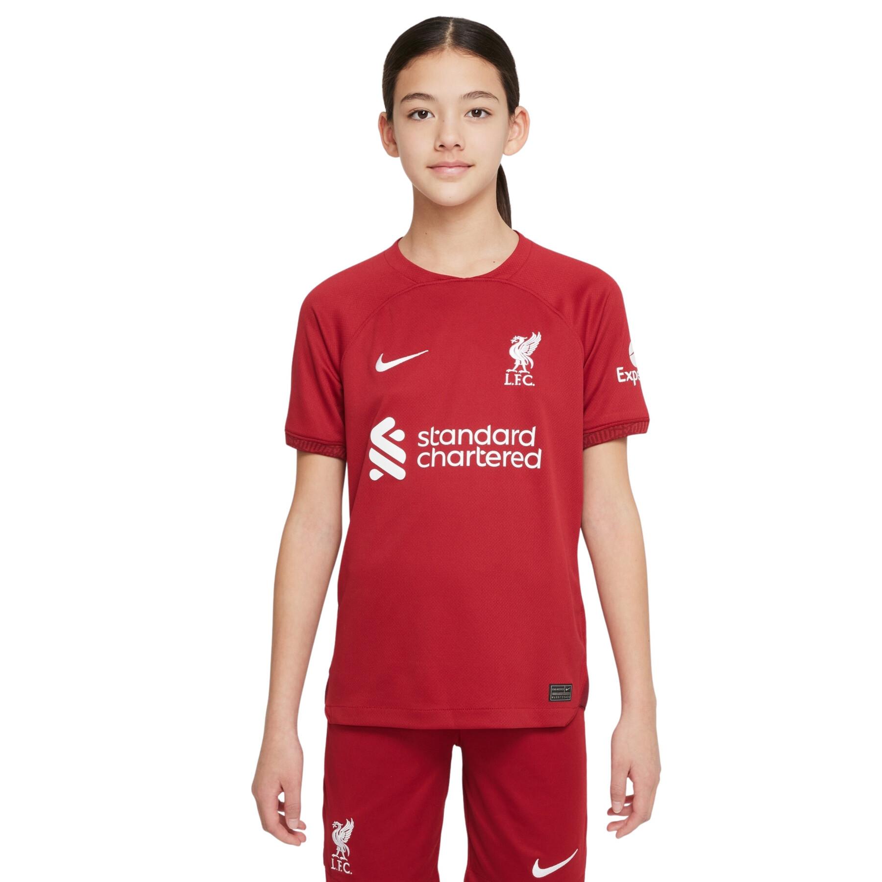 Thuisshirt voor kinderen Liverpool FC 2022/23