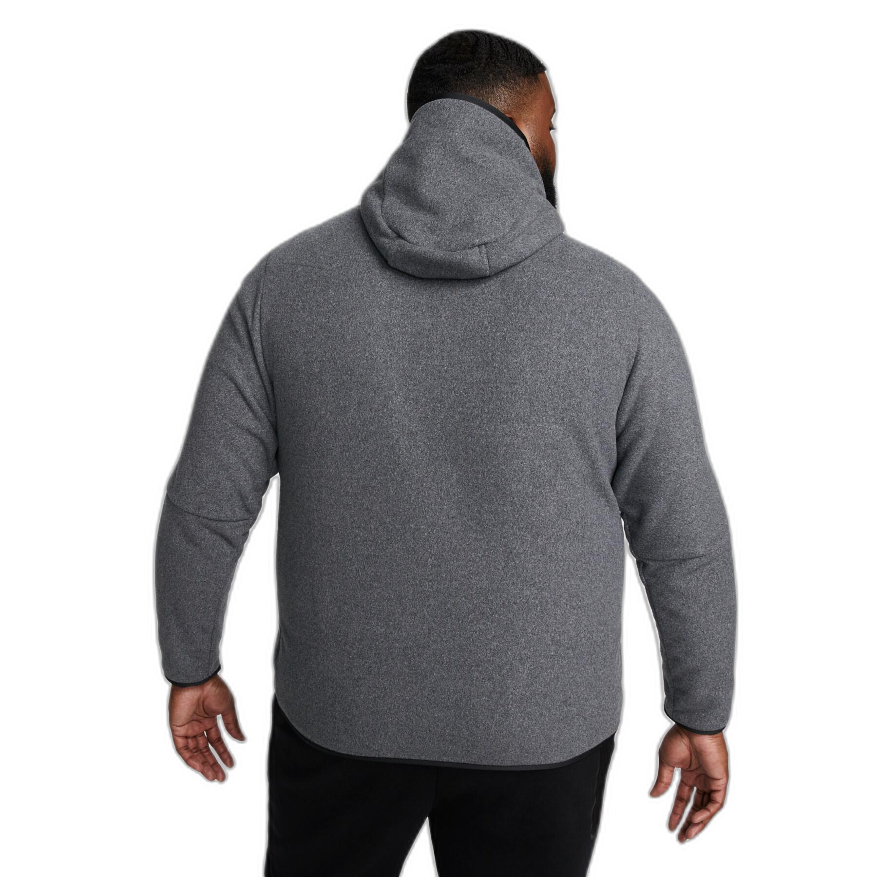 Fleece sweatshirt met capuchon en ritssluiting Nike Winter