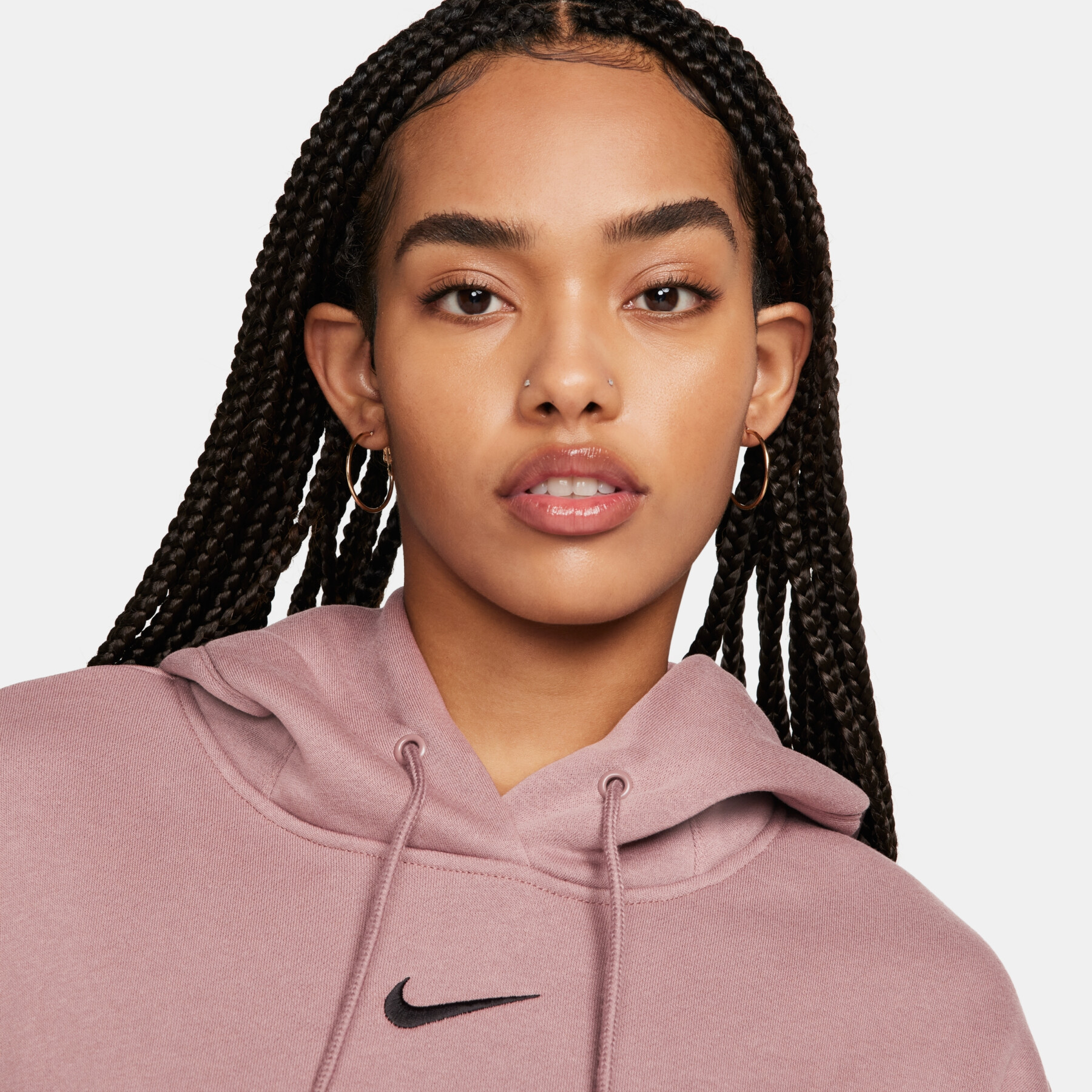 Dames sweatshirt met ultra-oversize capuchon Nike Phoenix Fleece