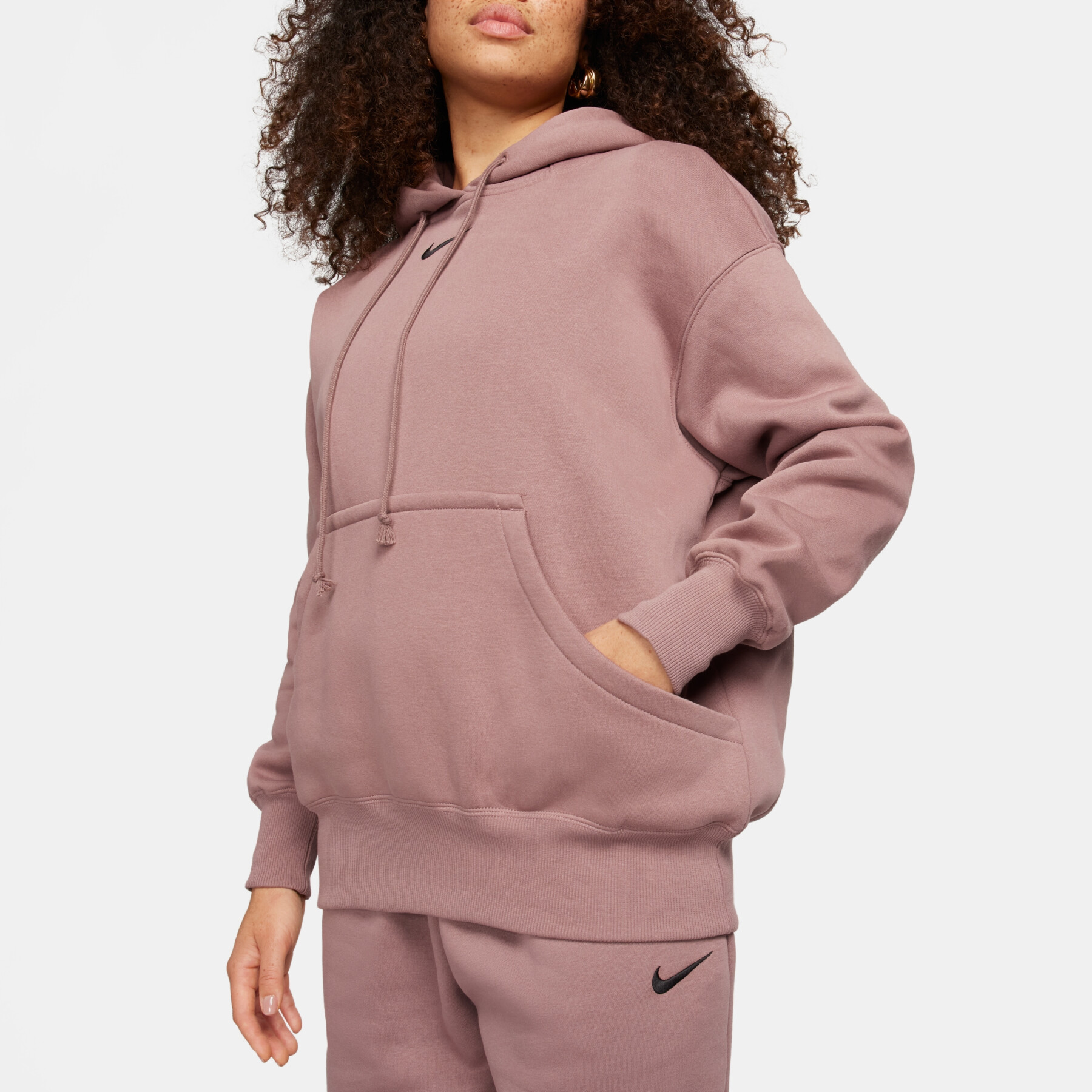 Dames Hoodie Oversized Nike Phoenix Fleece