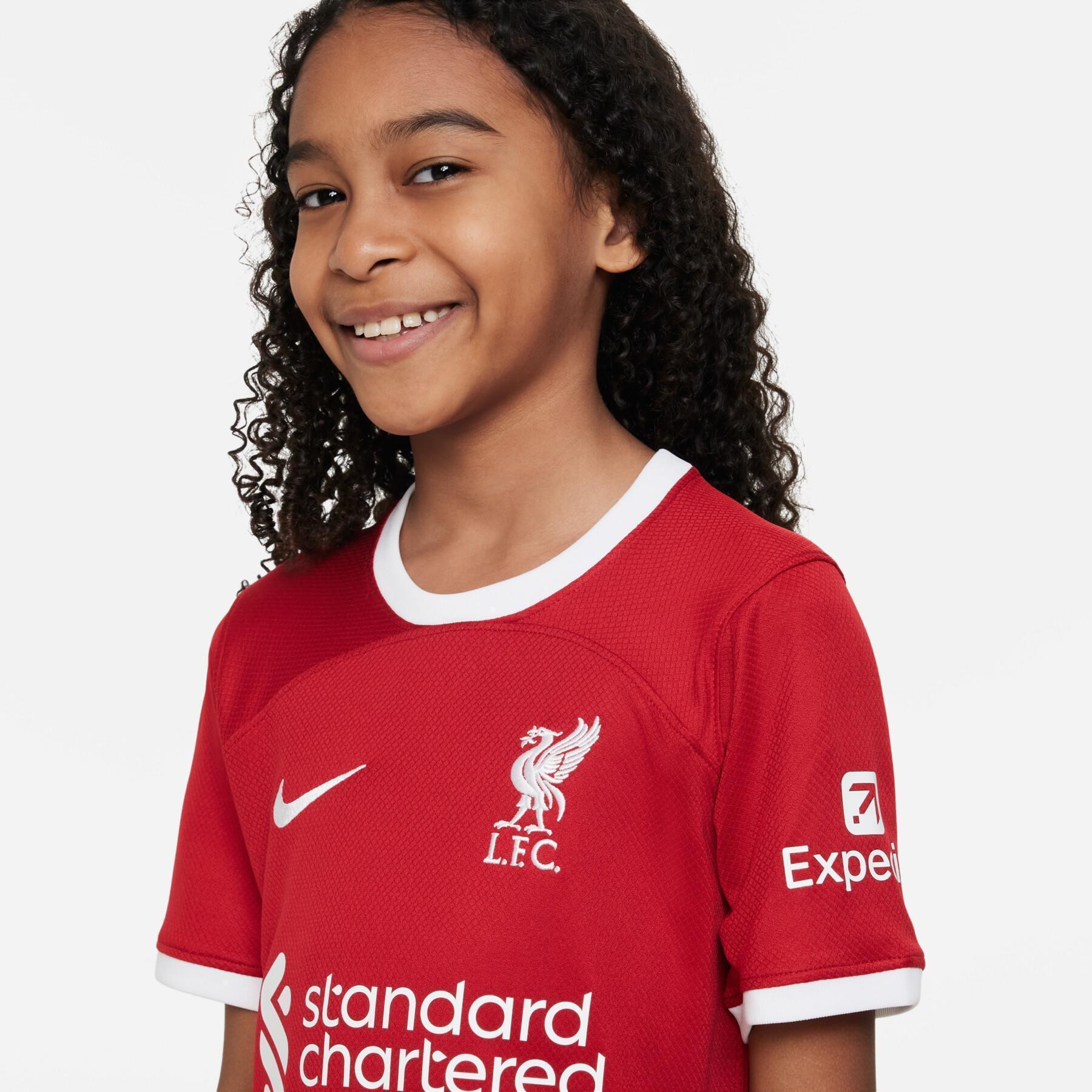 Thuisshirt voor kinderen Liverpool FC 2023/24