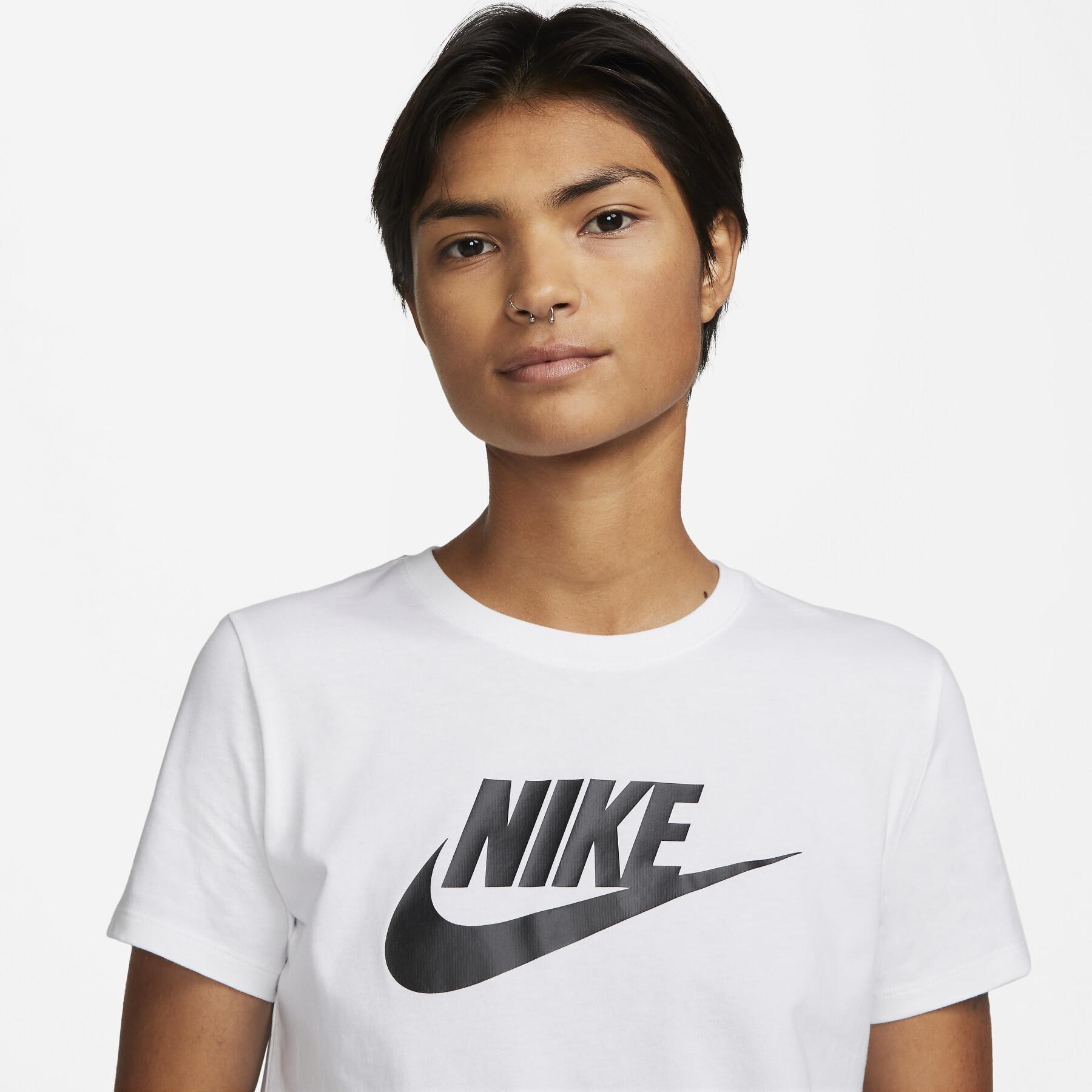Dames-T-shirt Nike Essential Icn Ftra
