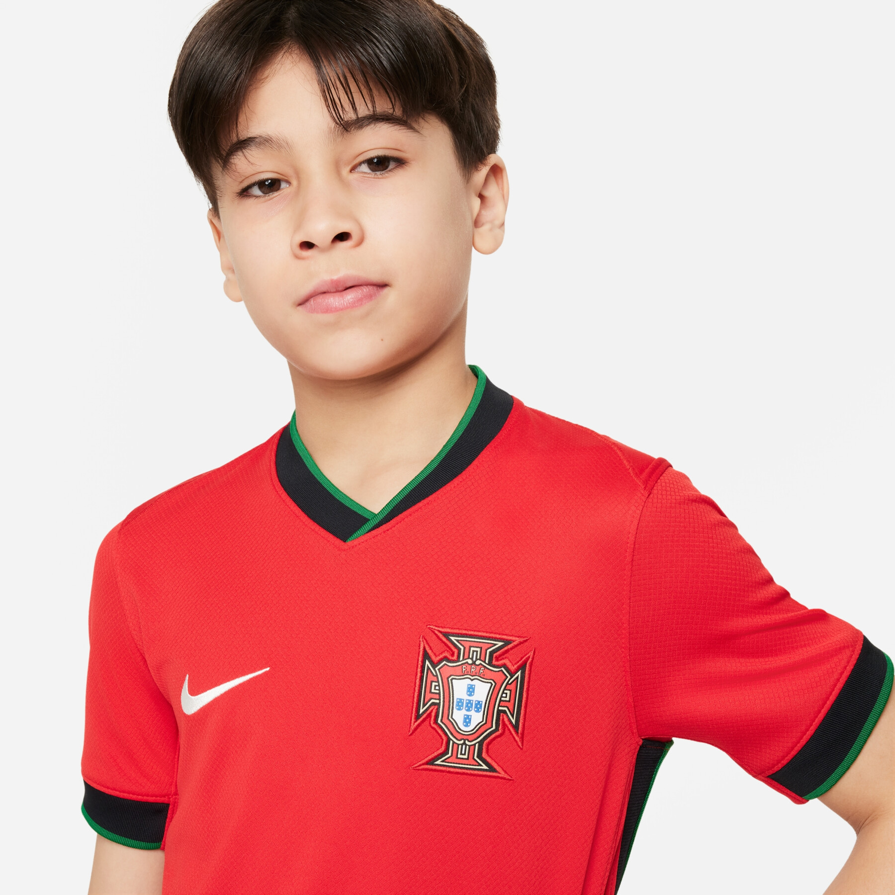 Thuisshirt voor kinderen Portugal Euro 2024