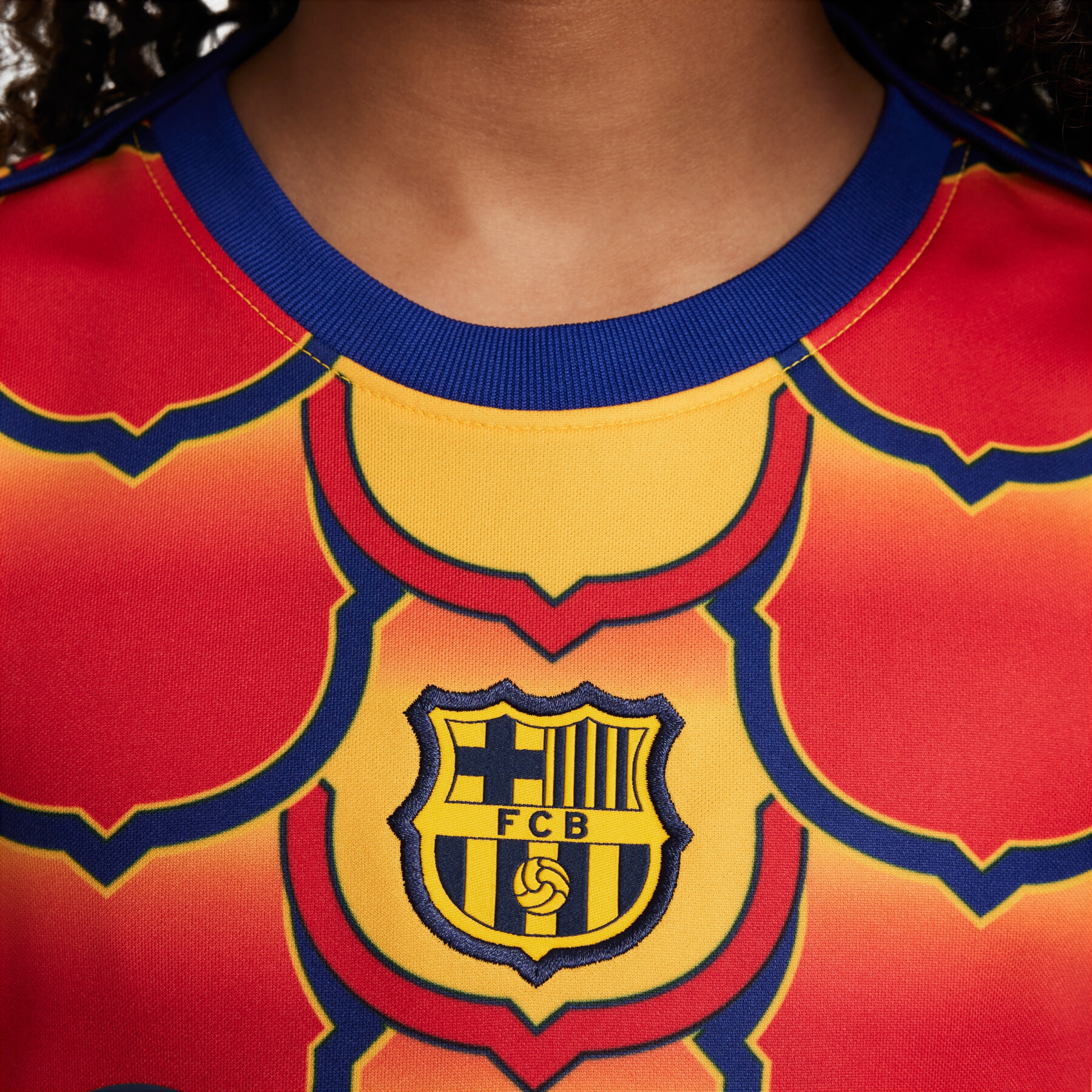 Trui voor kinderen FC Barcelone Dri-Fit Academy Pro SE 2023/24