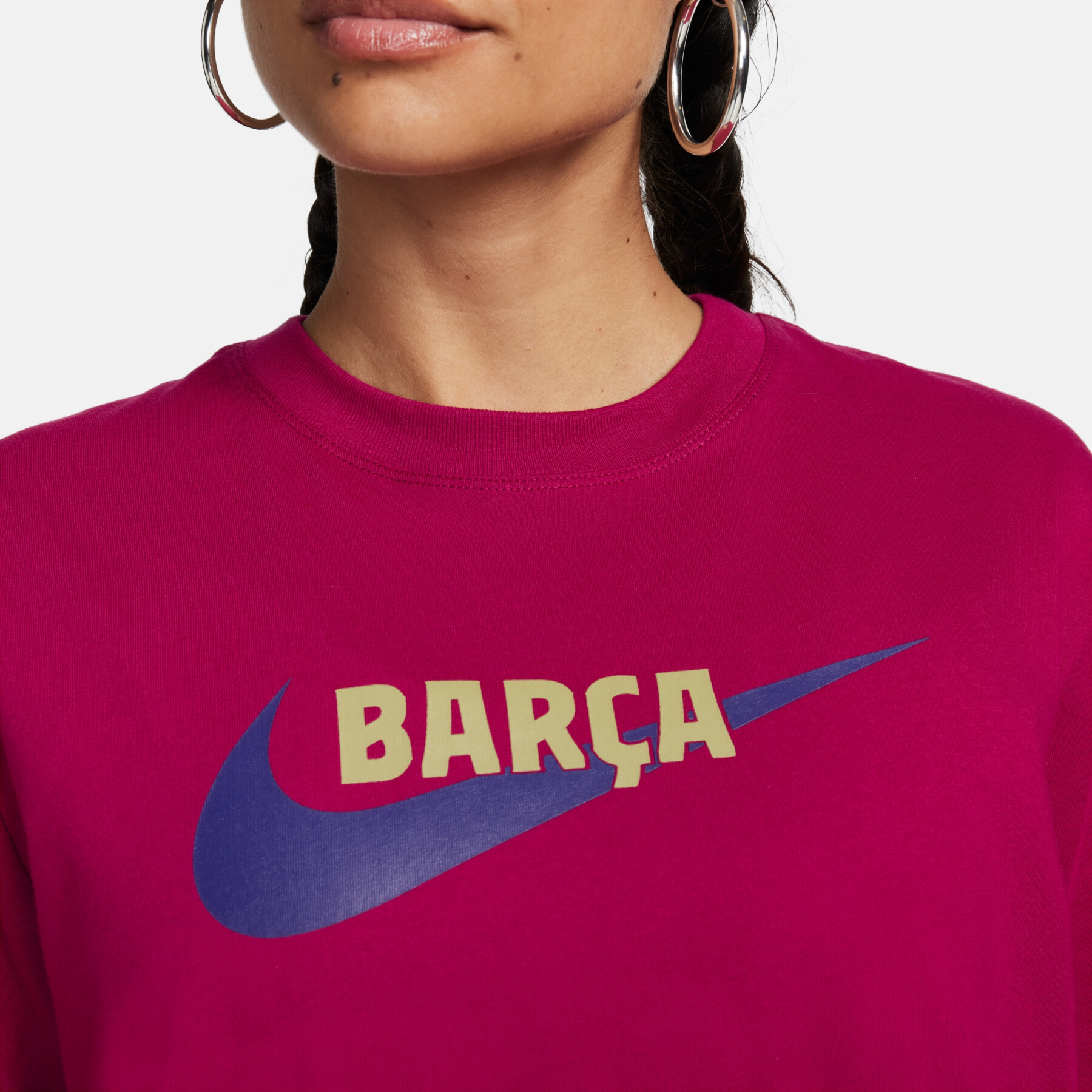 Dames-T-shirt FC Barcelone For Her Boxy SNL 2023/24