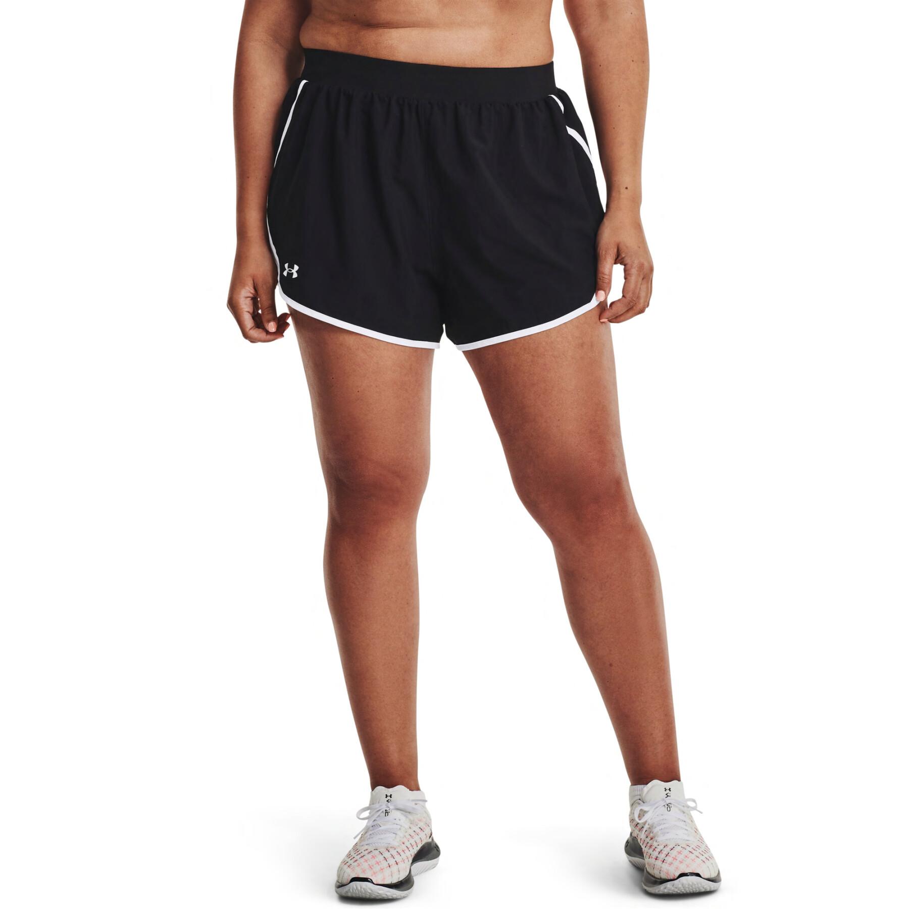 Damesshort Under Armour Fly By 2.0 GT