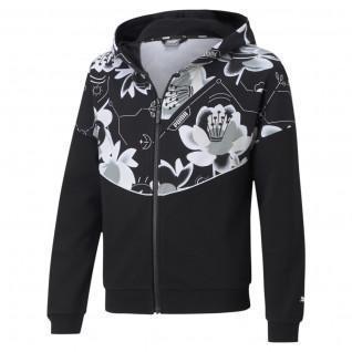 Girl hoodie Puma Alpha Full-Zip TR G