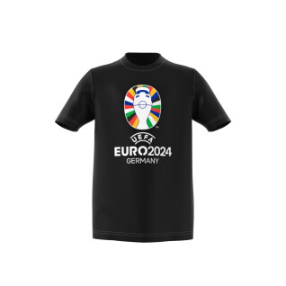 Kinder-T-shirt Allemagne Official Emblem Euro 2024