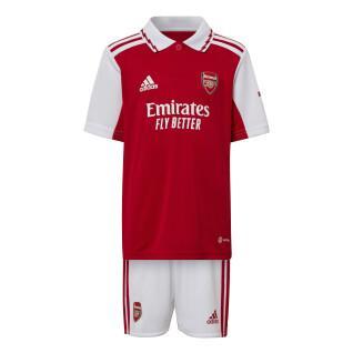 Mini home kit voor kinderen Arsenal 2022/23