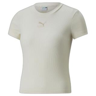 Slim-fit T-shirt voor dames Puma Classics Ribbed