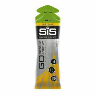 Pak van 30 energiegels Science in Sport Go Isotonic - Pomme - 60 ml
