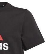 Groot tweekleurig katoenen T-shirt met logo voor kinderen adidas Essentials